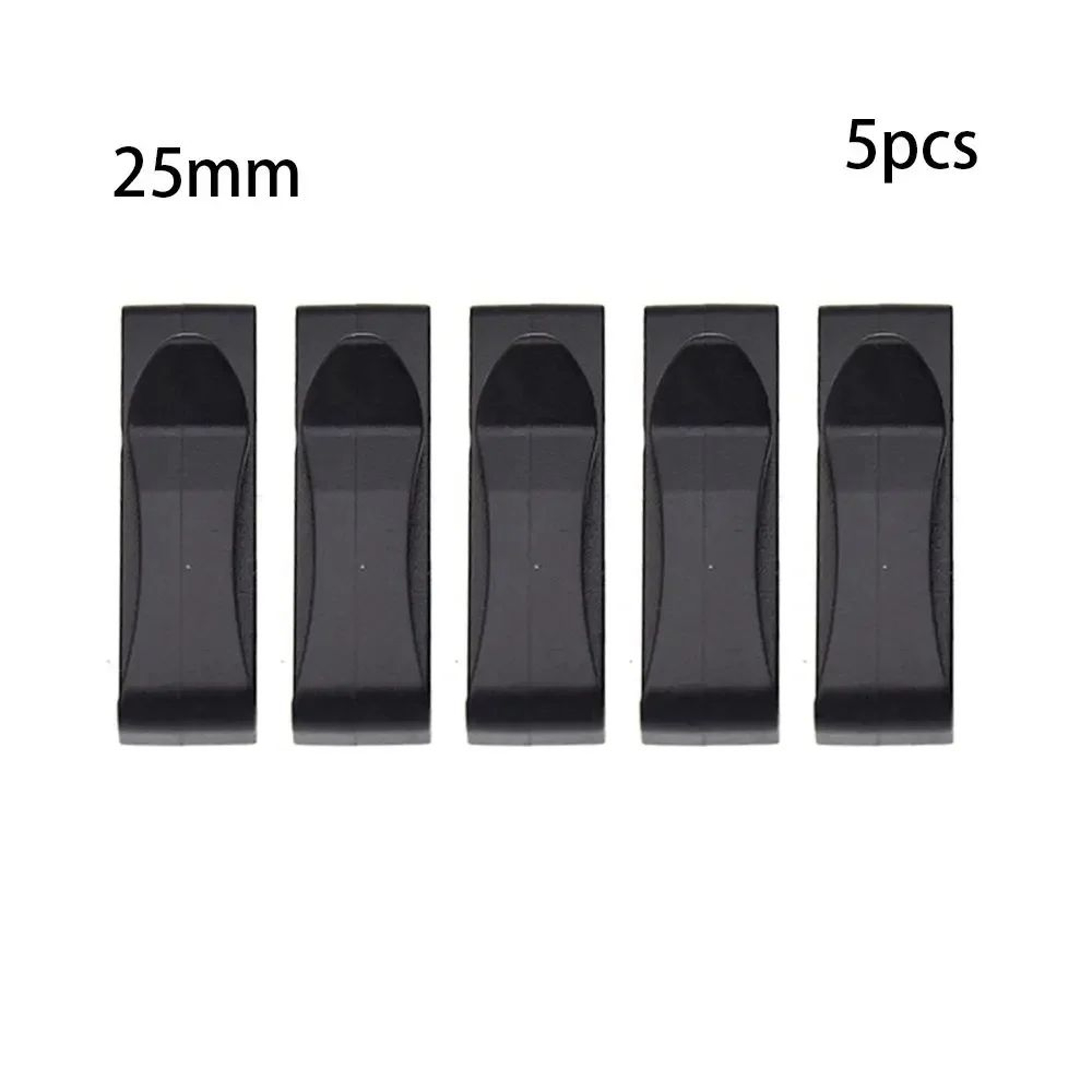 5Piece MOLLE Webbing Buckle Strap Keepers  Backpack Strap Keeper  Belt End Clip Set 2050mm 7