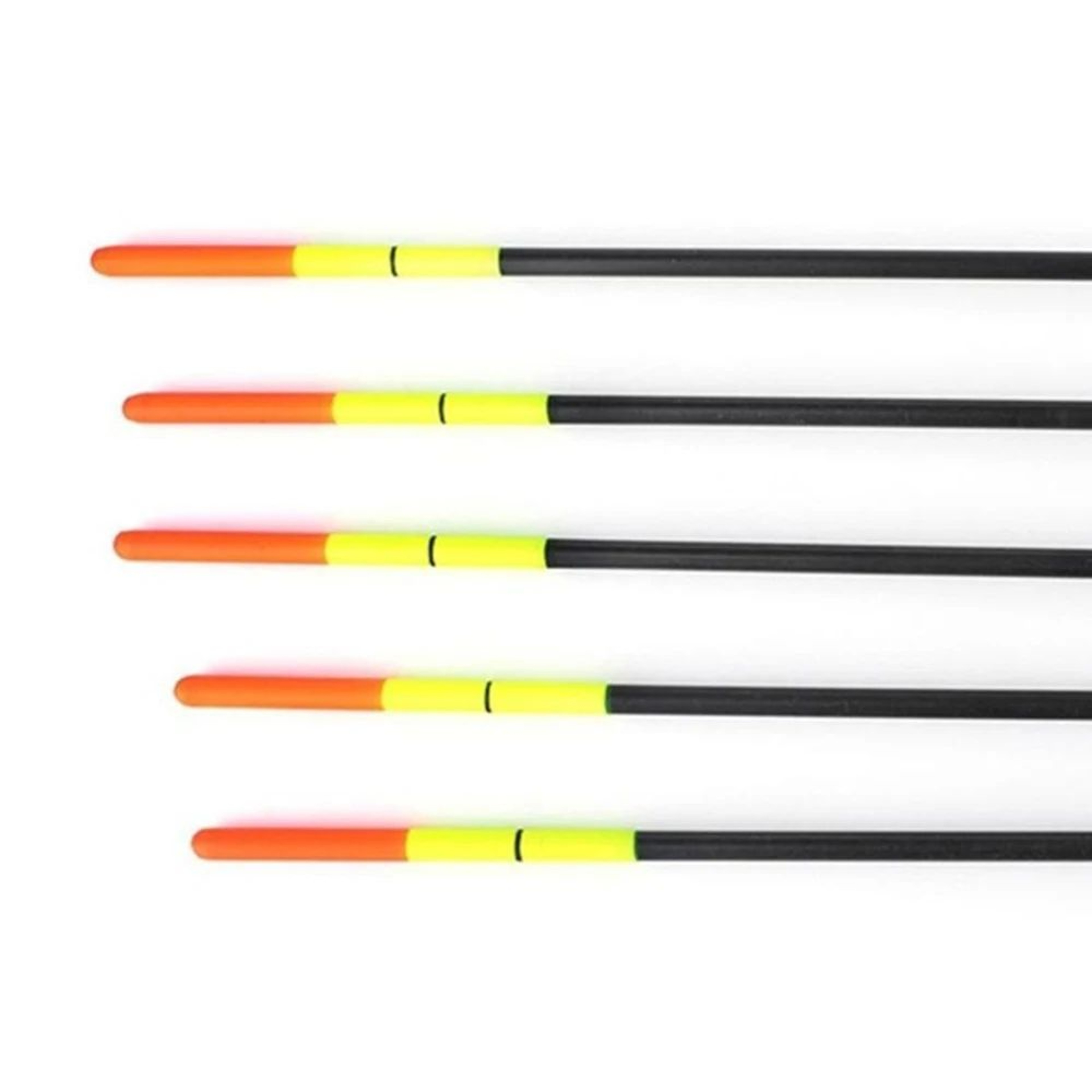 MixedSize Balsa Wood Fishing Floats Set 45pcs  HighVisibility Vertical Bobbers For Carp  Freshwater 5