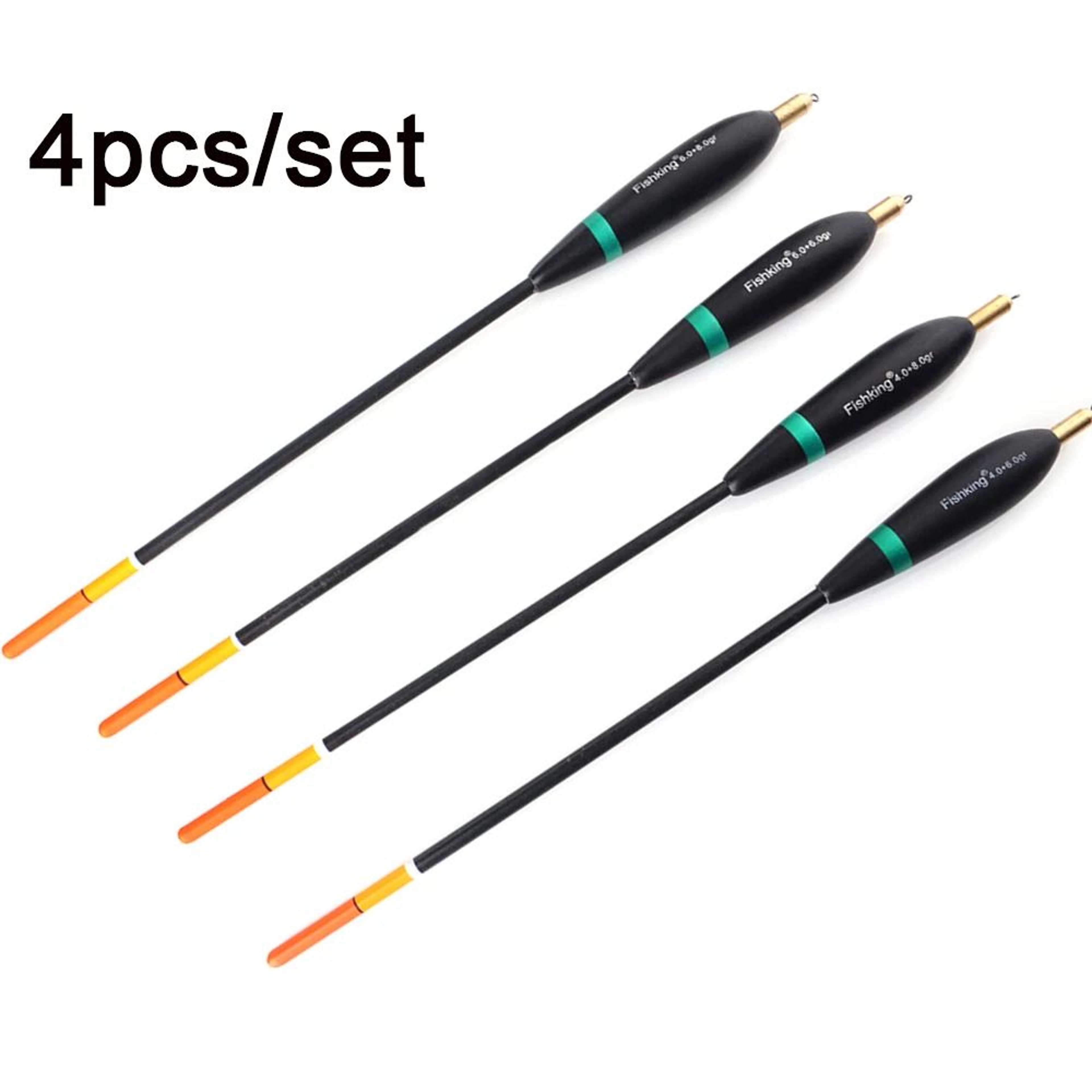 MixedSize Balsa Wood Fishing Floats Set 45pcs  HighVisibility Vertical Bobbers For Carp  Freshwater 6