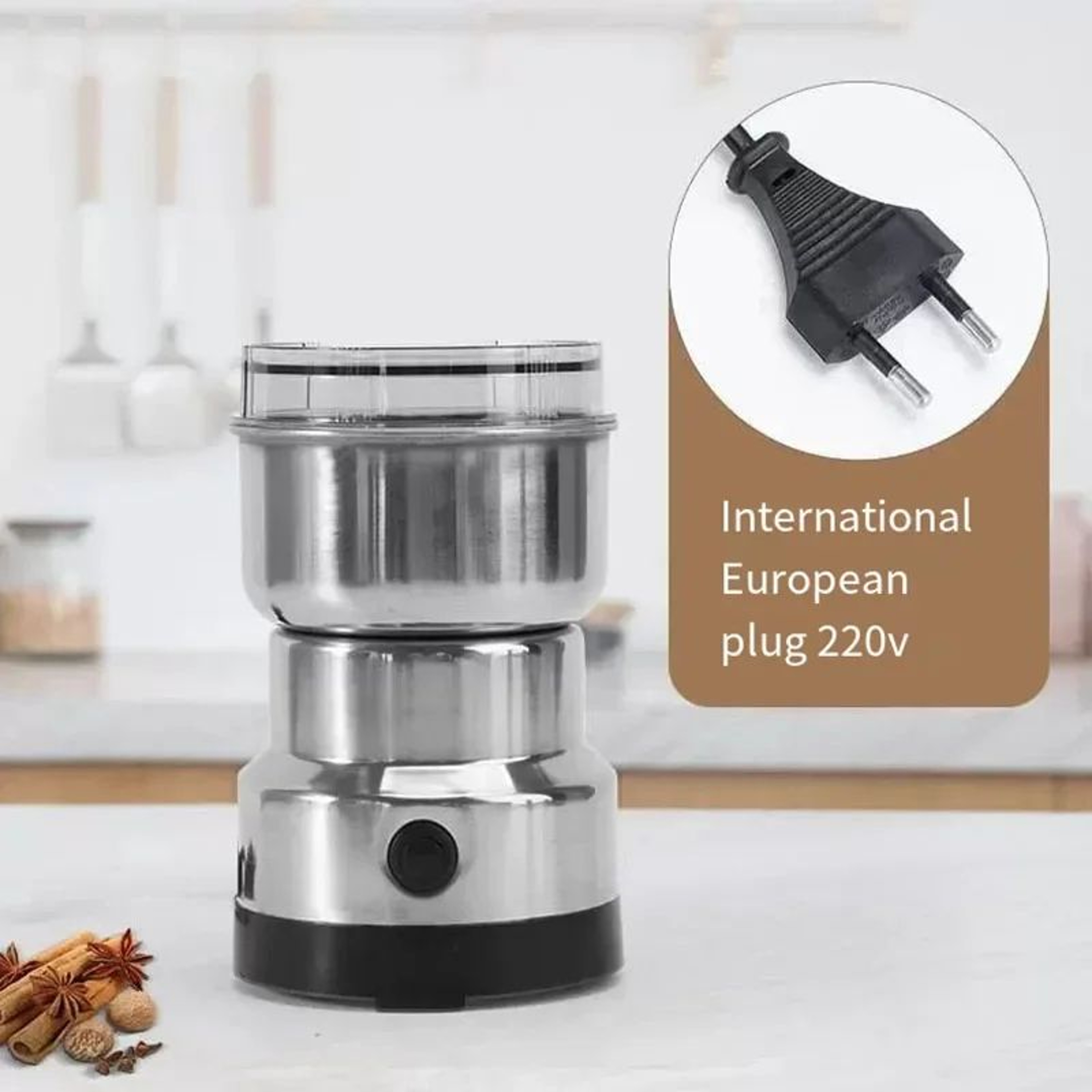 Ultrafine Multipurpose Electric Coffee Grinder  Stainless Steel Coffee Bean Grinder For Spices Seed 6