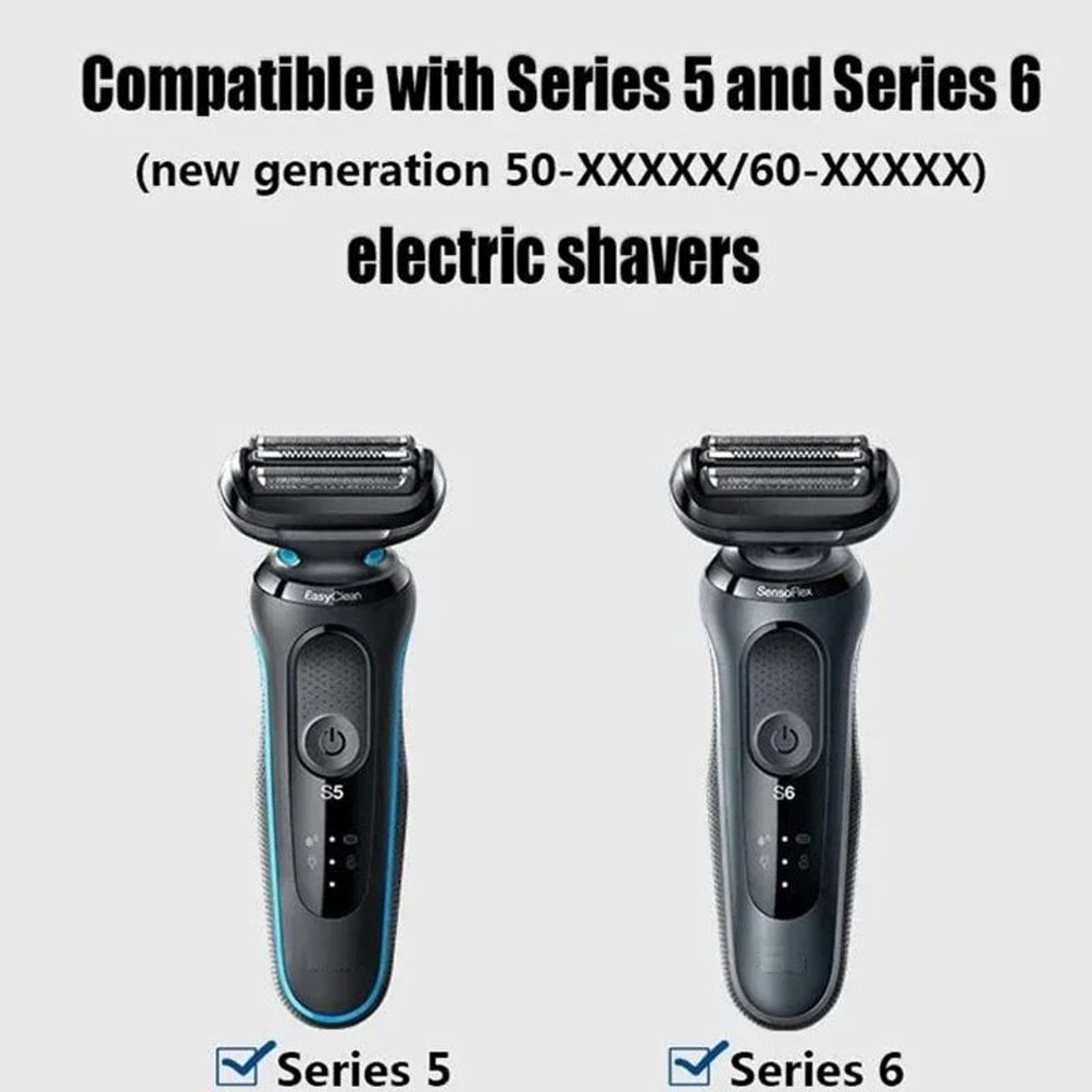 Braun Series 5 52S Replacement Head Foil  Cutter  Fresh Close Shave Performance Upgrade 5