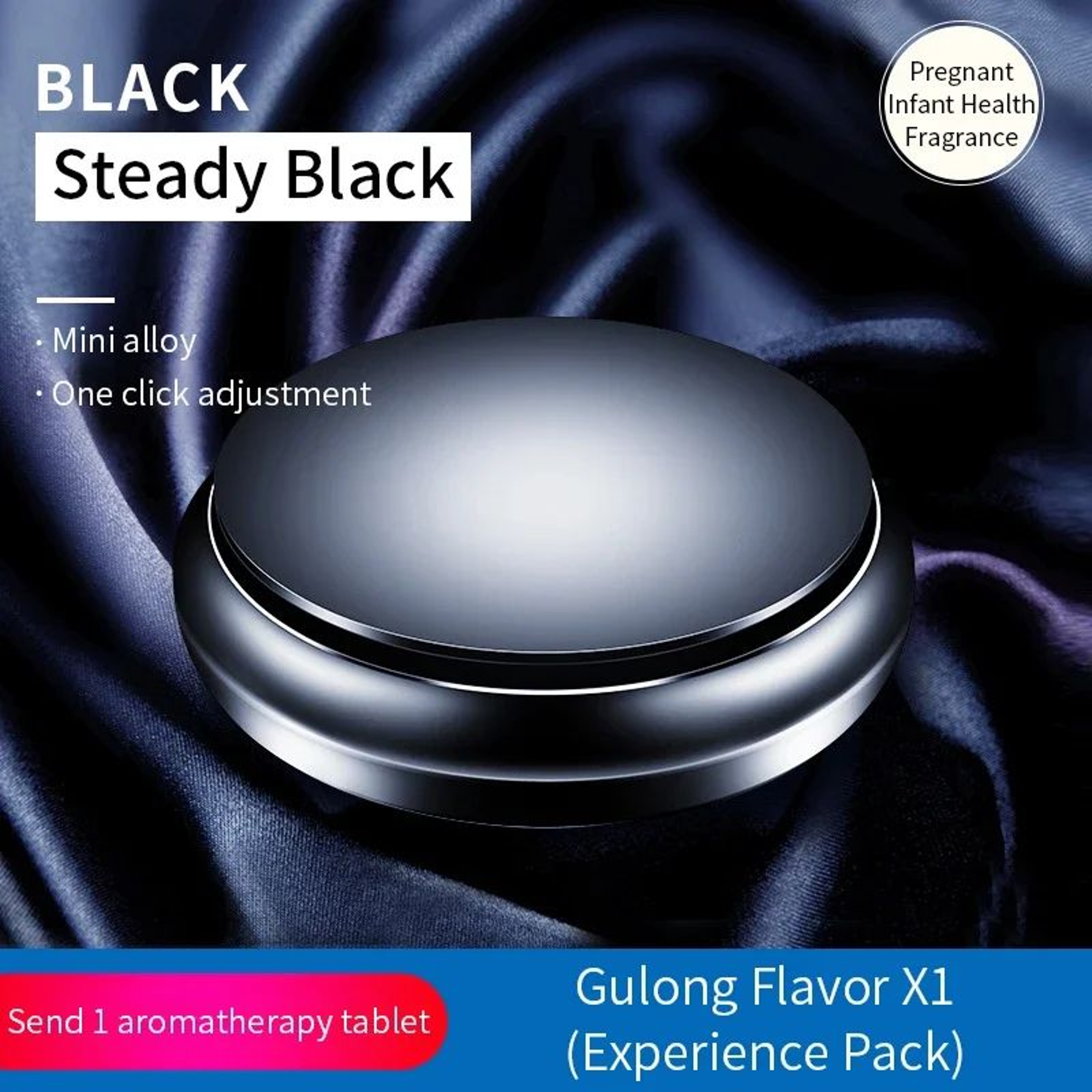 UFO Solar Car Air Freshener  Aluminum Alloy Rotating Car Fragrance Diffuser For Clean Fresh Drives 7