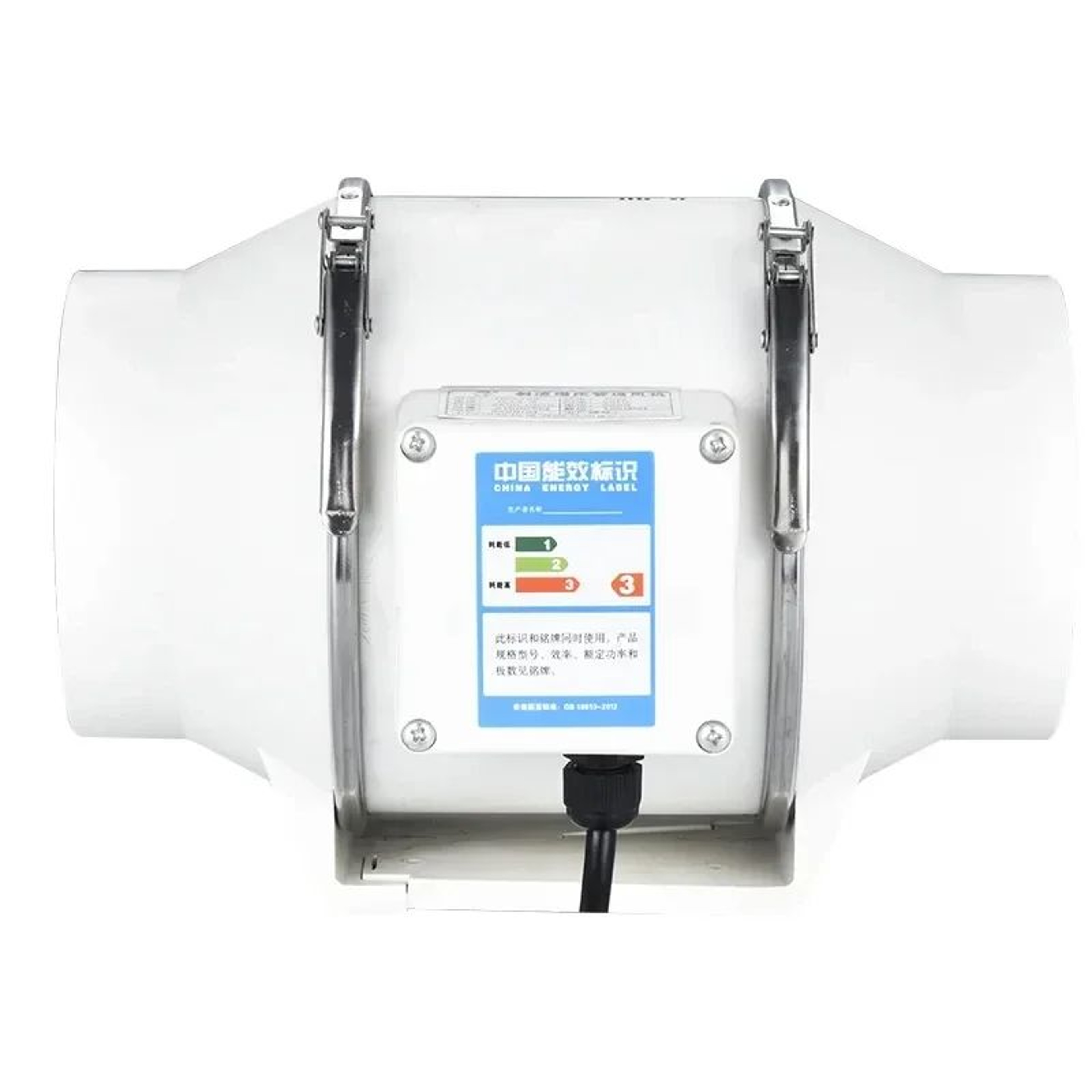 UltraQuiet Inline Duct Fan For Bathroom  Kitchen  WallMount Ventilation Exhaust With AirPurifying F 1