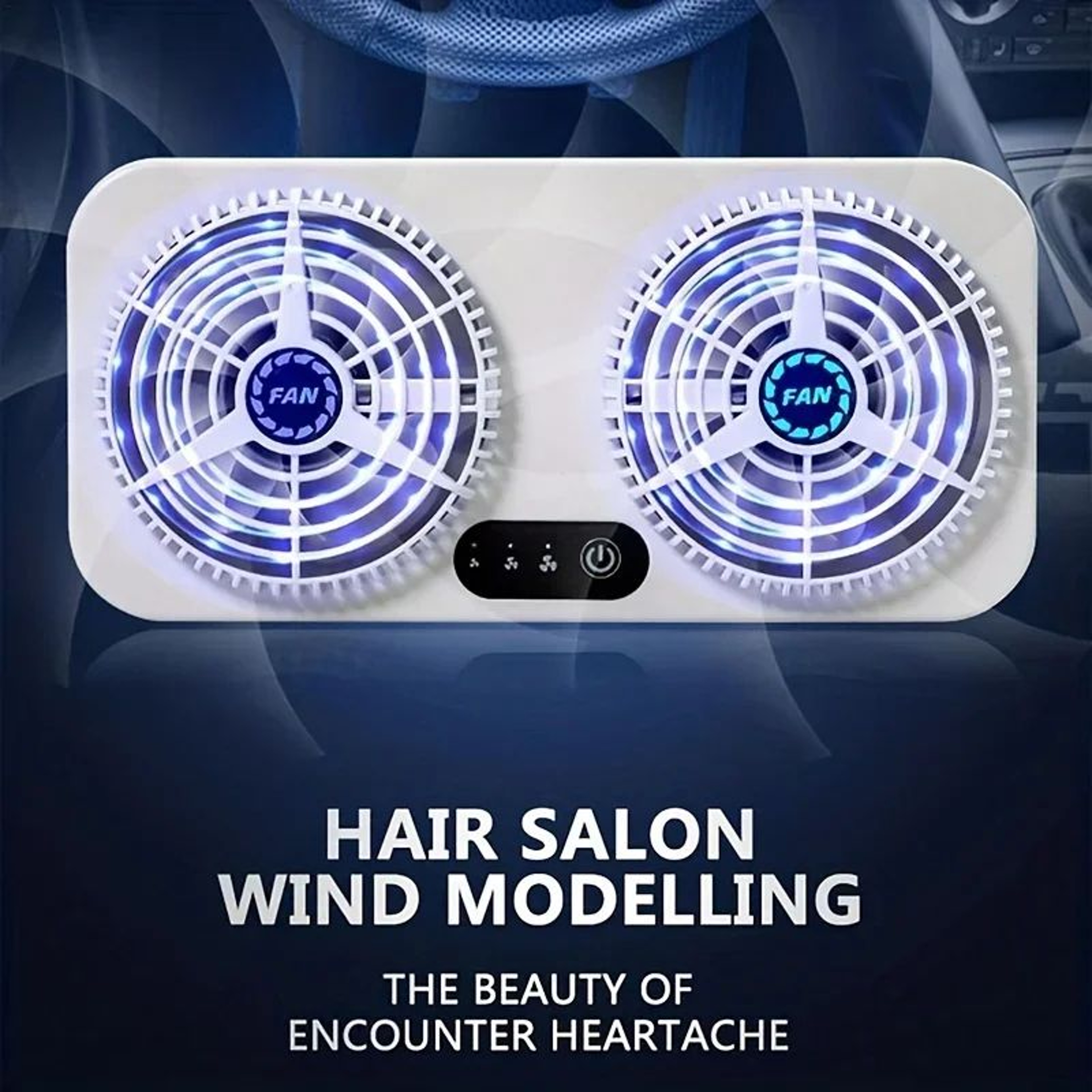 USB Car Exhaust Fan Window Ventilator  Portable Car Cooling Fan For Fast Heat  Odor Removal 1