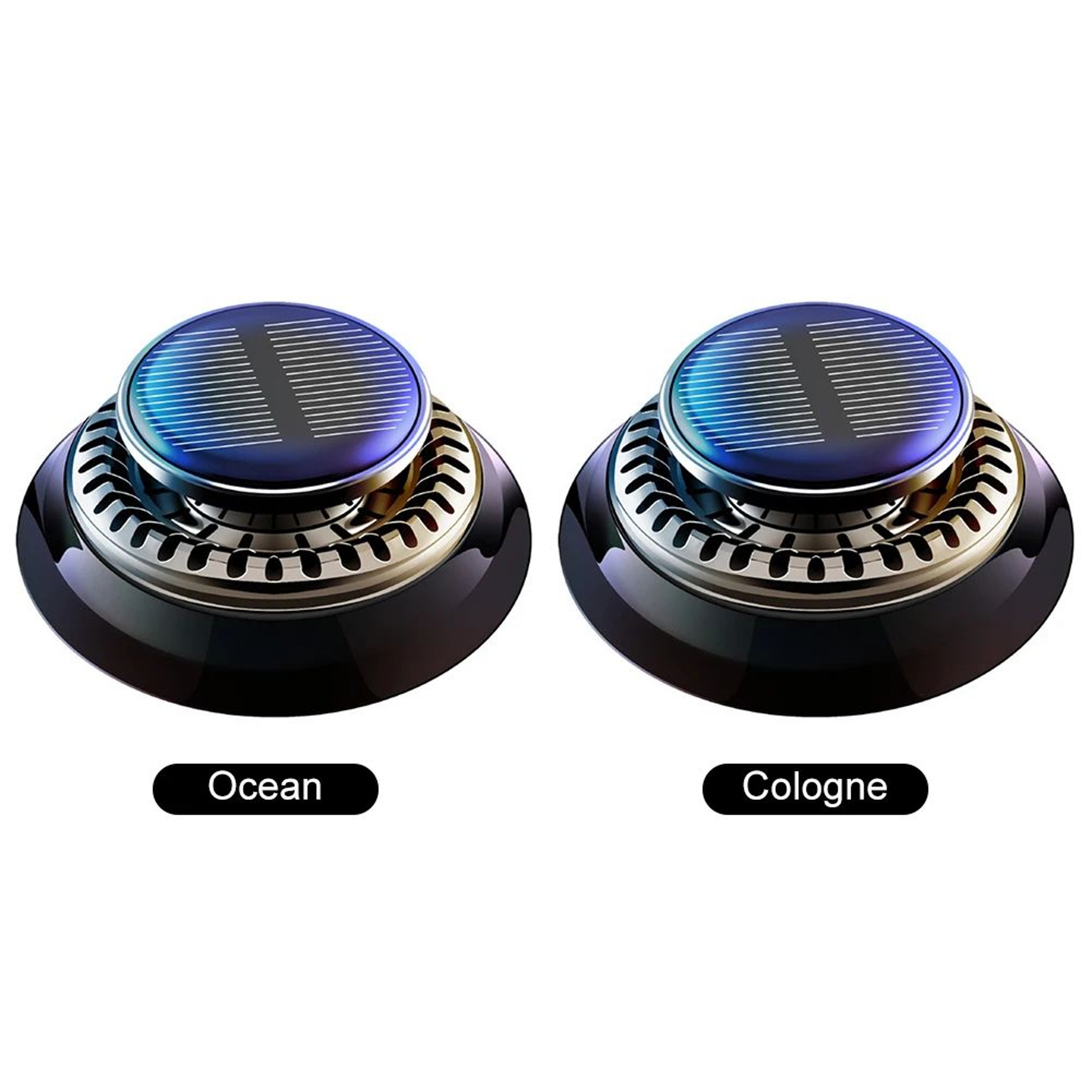 Solar Rotating Aromatherapy Car Diffuser  Solar Car Air Freshener For Essential Oils 4
