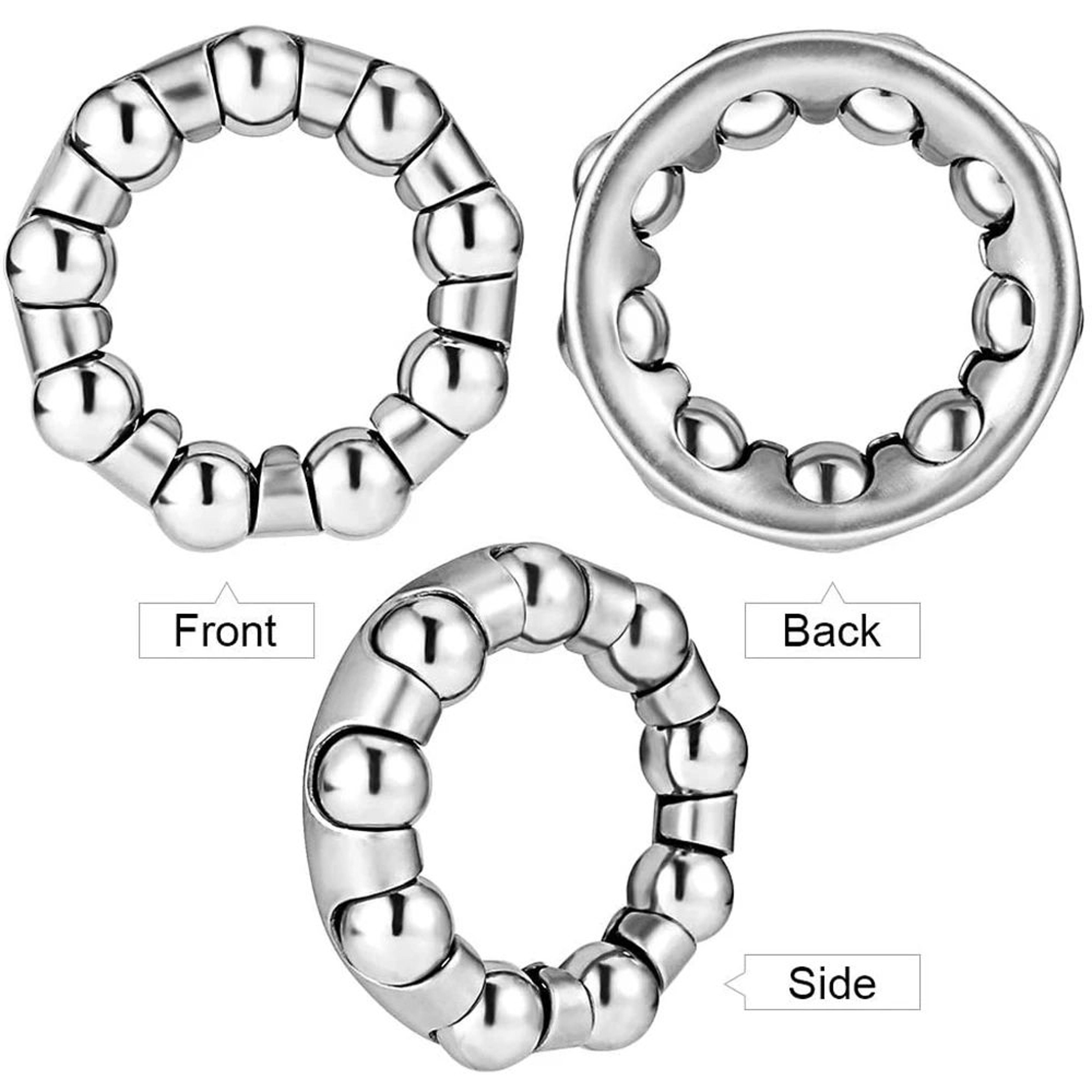 5Pack 14 X 9 Bike Ball Bearing Retainer Set For Bottom Bracket  MTB Crank Repair 4