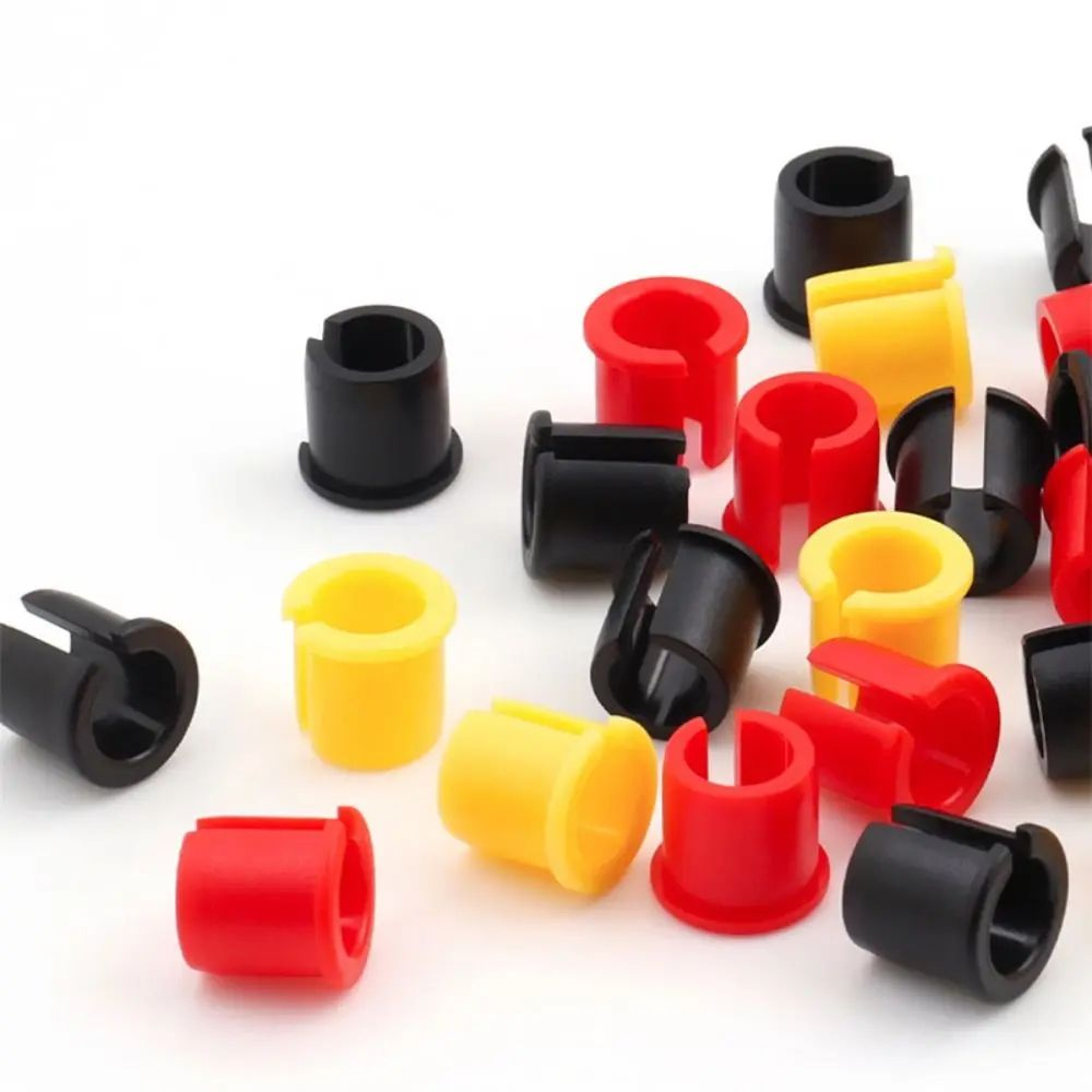 4Pack Bicycle Valve Hole Reducer Sleeves  Presta Valve Rim Grommet Adapter For Secure Fit 2