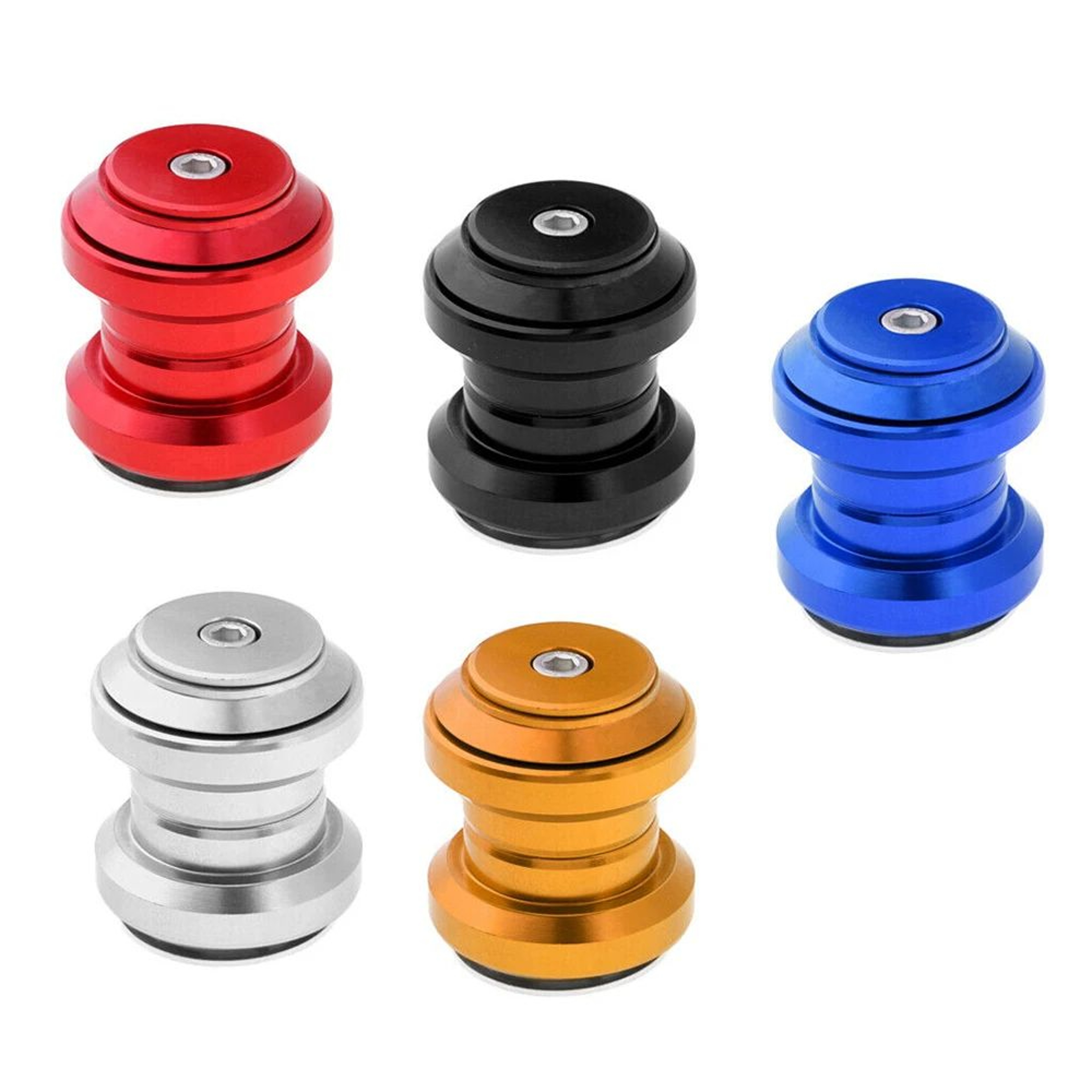 Aluminum Alloy 34mm External Bearing Headset With Sealed Cartridge Bearings  Top Cap 118 Threadless 4