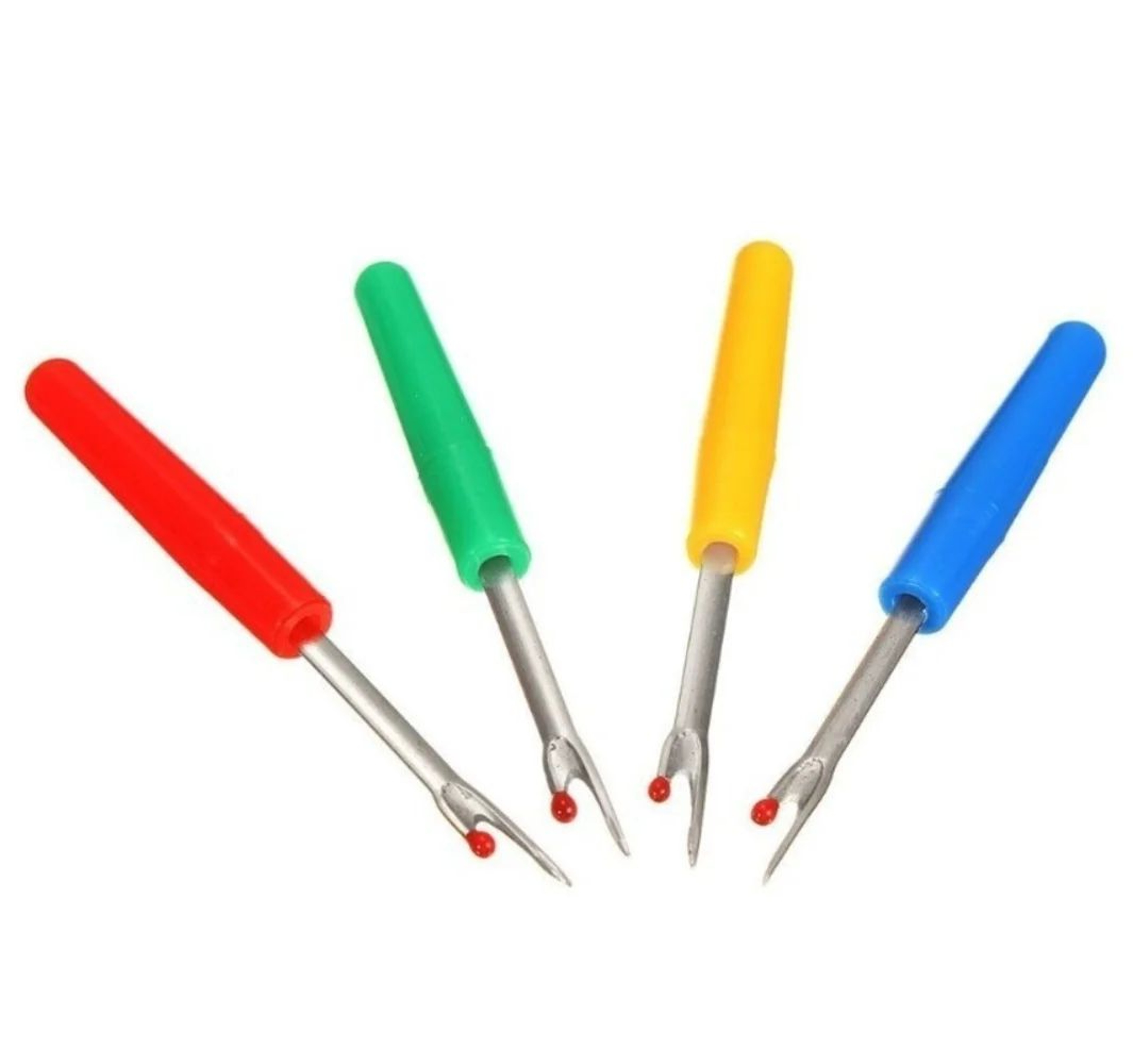 4Piece Seam Ripper  Thread Cutter Set  Plastic Handle Stitch Unpicker Tools 4