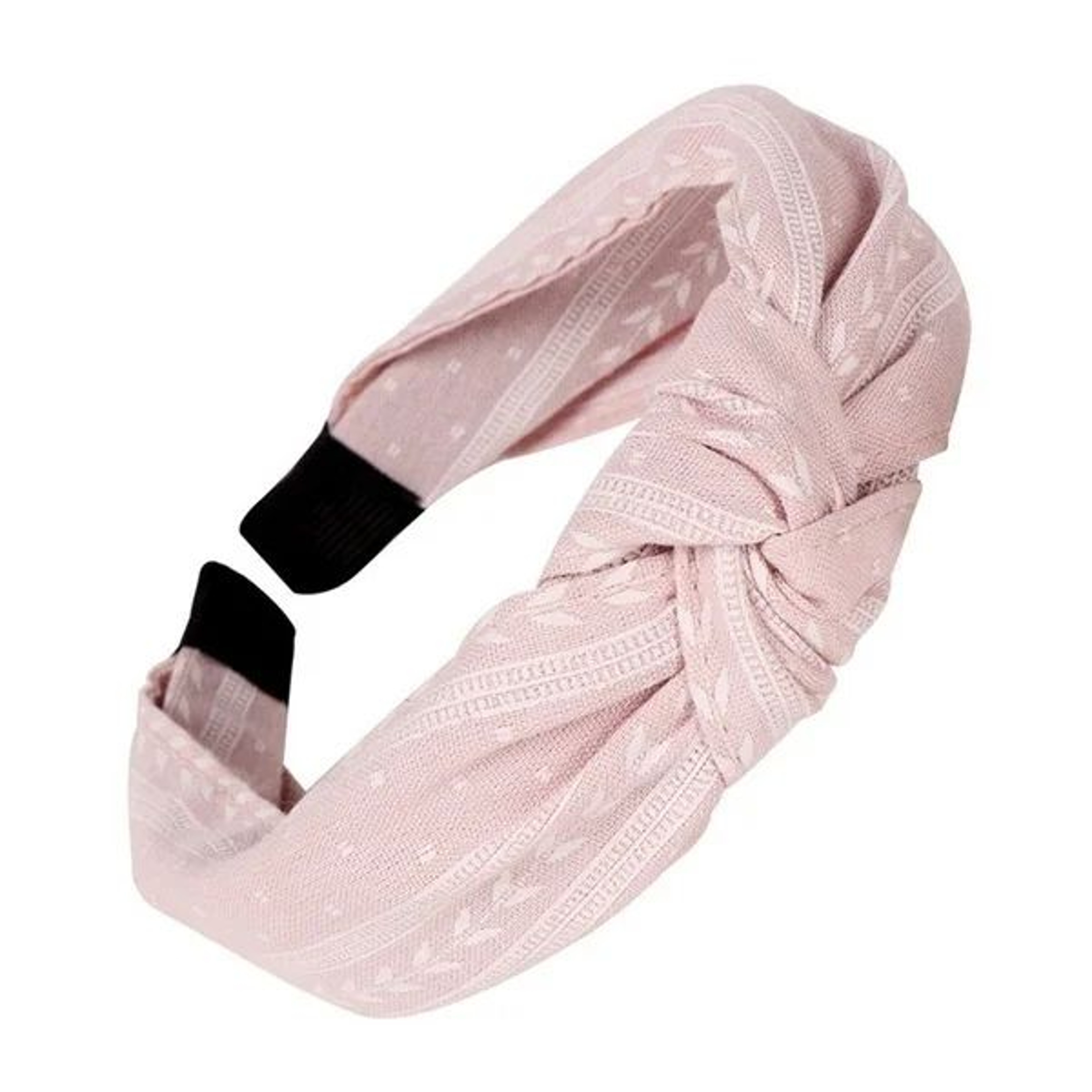 Knotted Leaf Wide Fabric Headband For Women  Girls  Soft Boho Hairband For Everyday Style 8