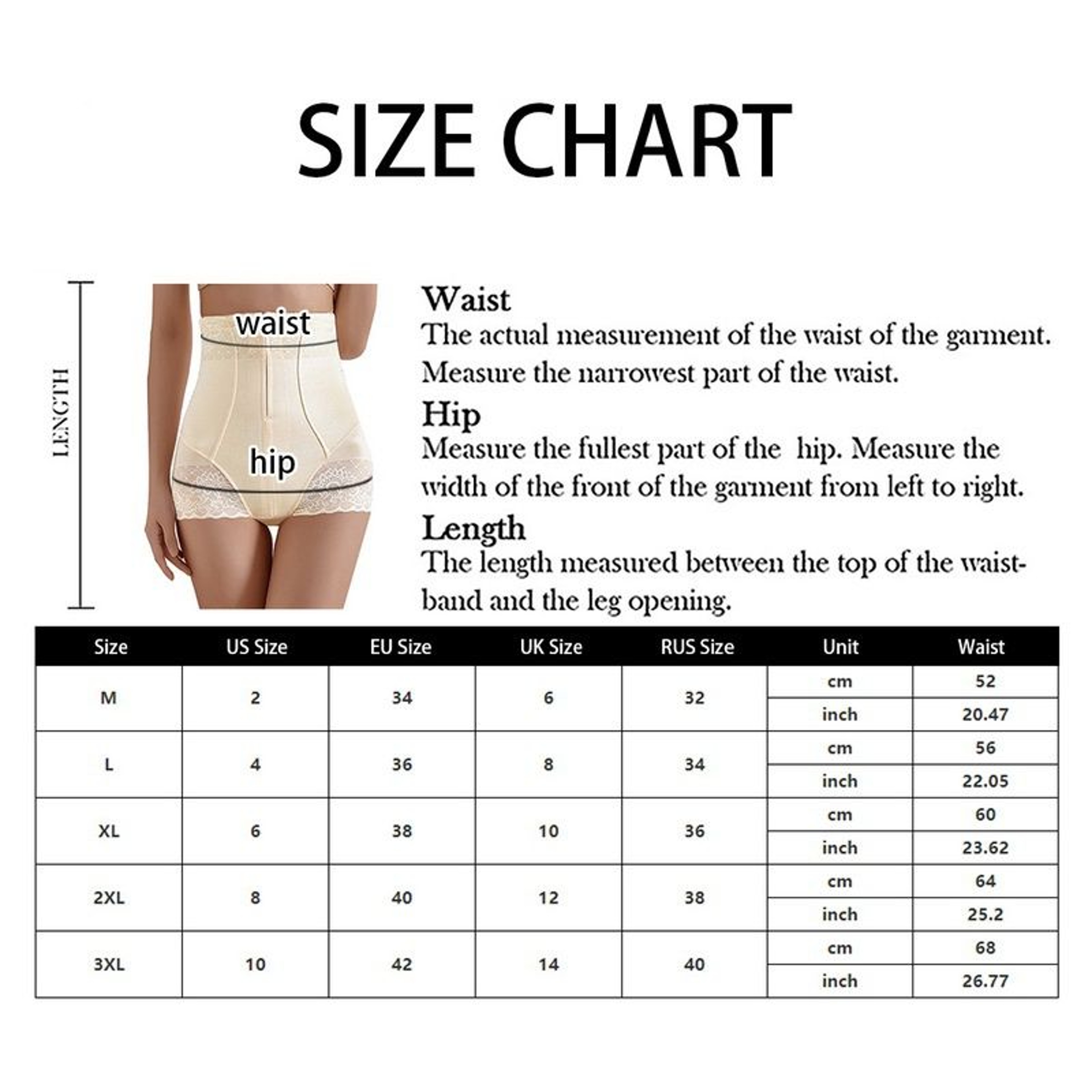 HighWaist Zipper Shaping Panties  Tummy Control Shapewear For Smooth Confident Curves 6