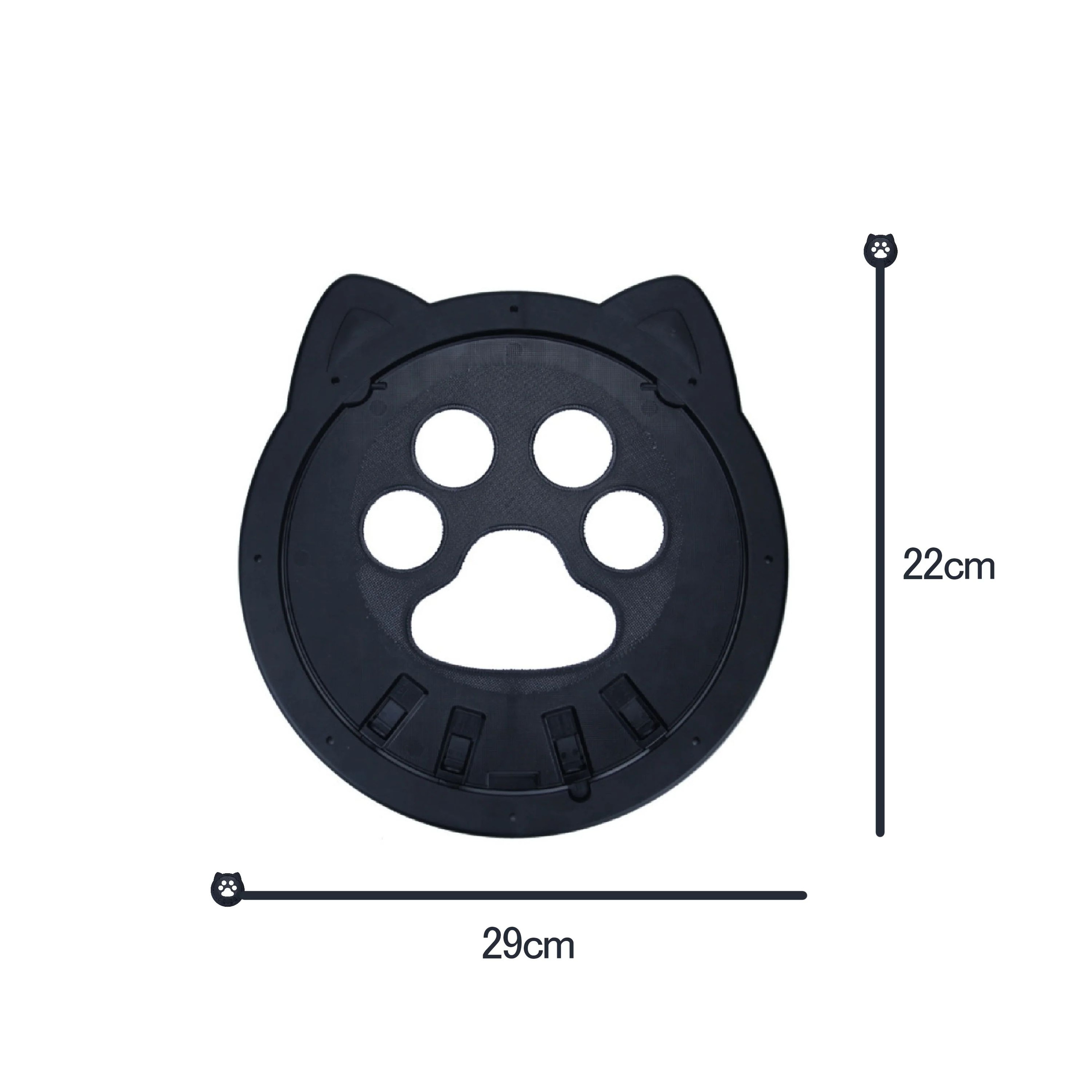 Lockable Magnetic Pet Screen Door For Cats  Small Dogs  EasyInstall Screen  Window Pet Door 6