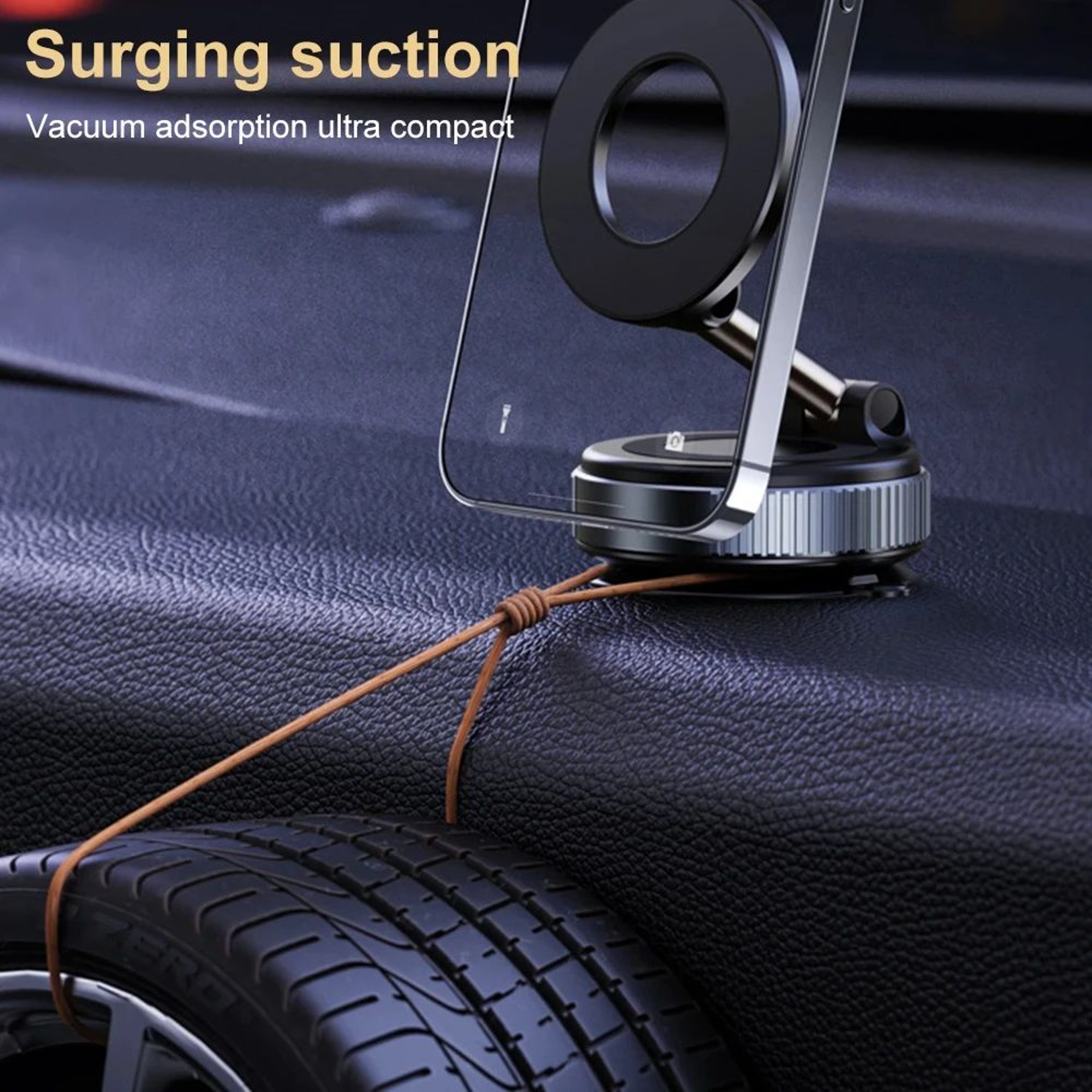 360 Rotating Magnetic Suction Cup Phone Mount  Foldable Dashboard Holder For Car  Home 1