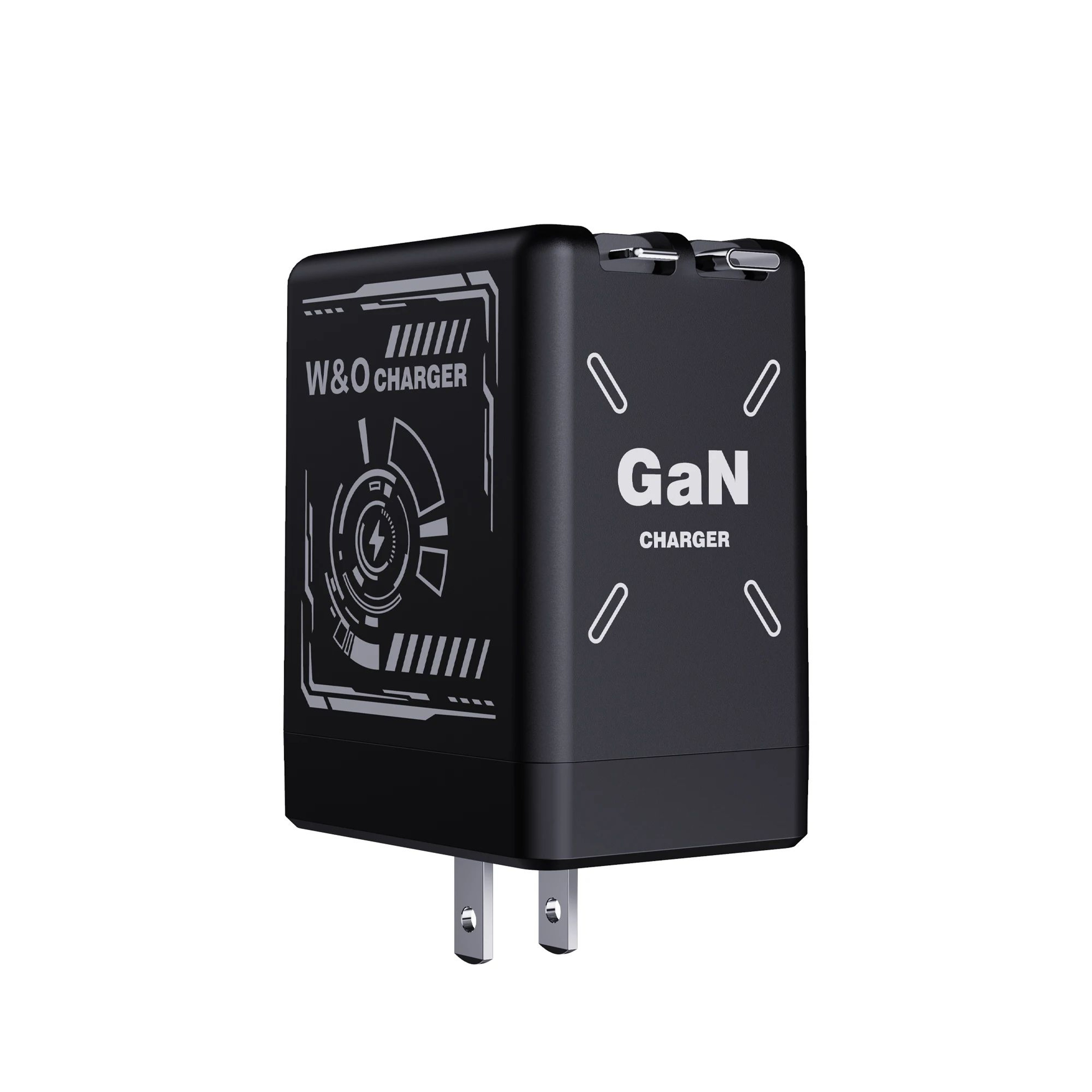 120W GaN Retractable Fast Charger With BuiltIn USBC  Lightning Cables  Compact MultiDevice Wall Ada 9