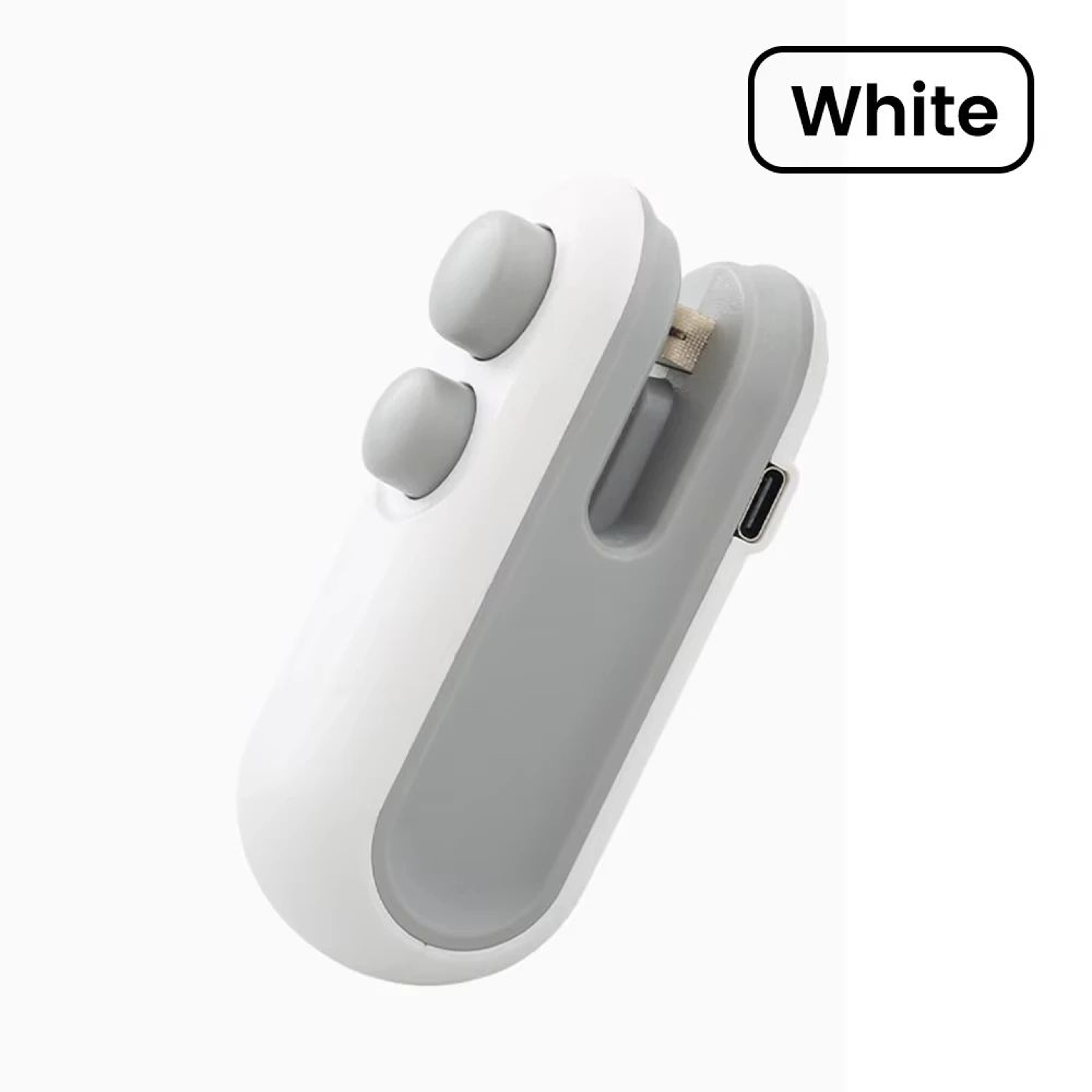USB Rechargeable Mini Bag Sealer 2in1 Handheld Heat Sealer  Cutter For Snacks And Food Storage 7