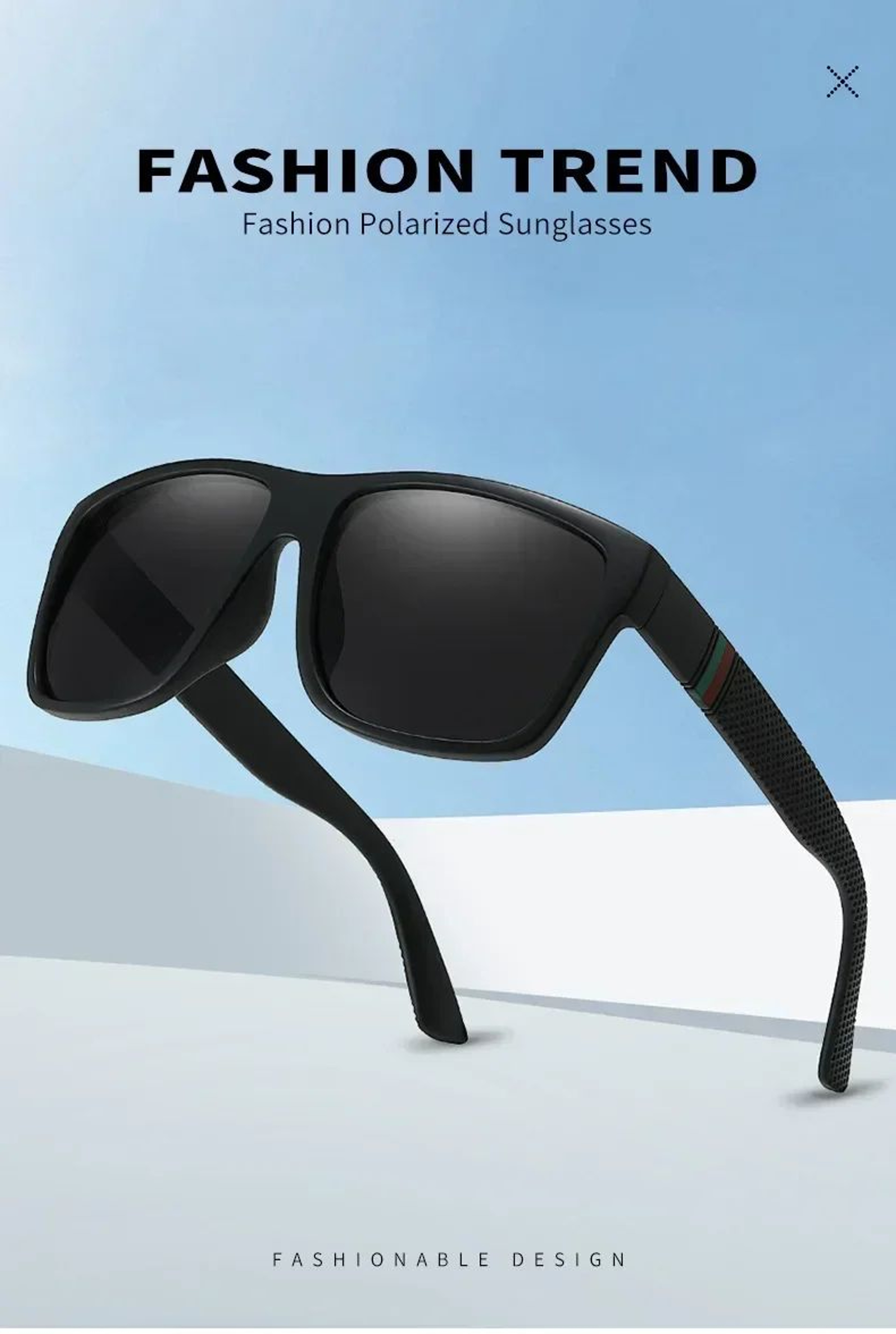 Oversized Polarized Vintage Square Sunglasses UV400  Luxury Driving  Travel Shades Unisex 6