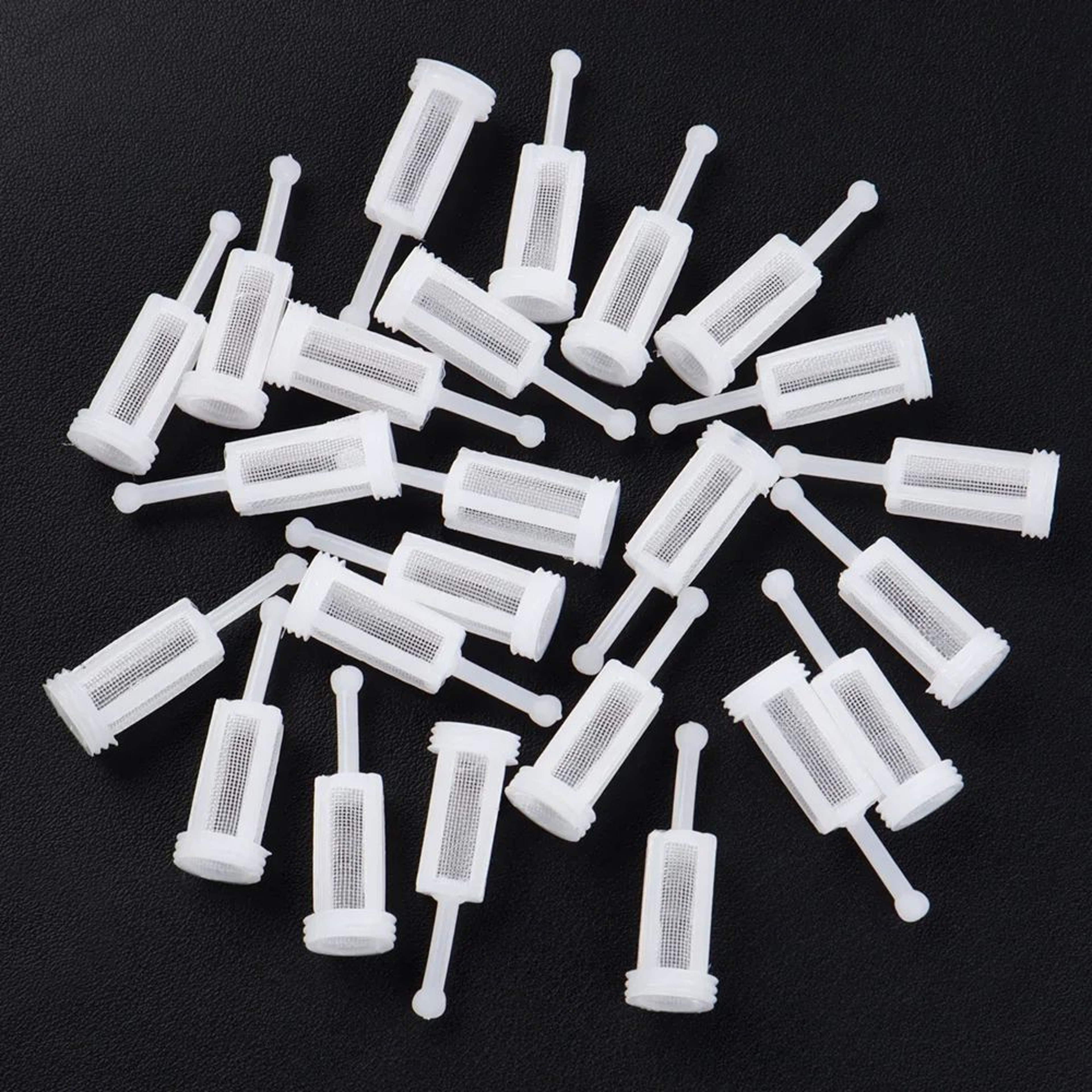Fine Mesh Disposable Spray Gun Filters  Universal HVLP  Gravity Feed Paint Strainers 102050pcs 1