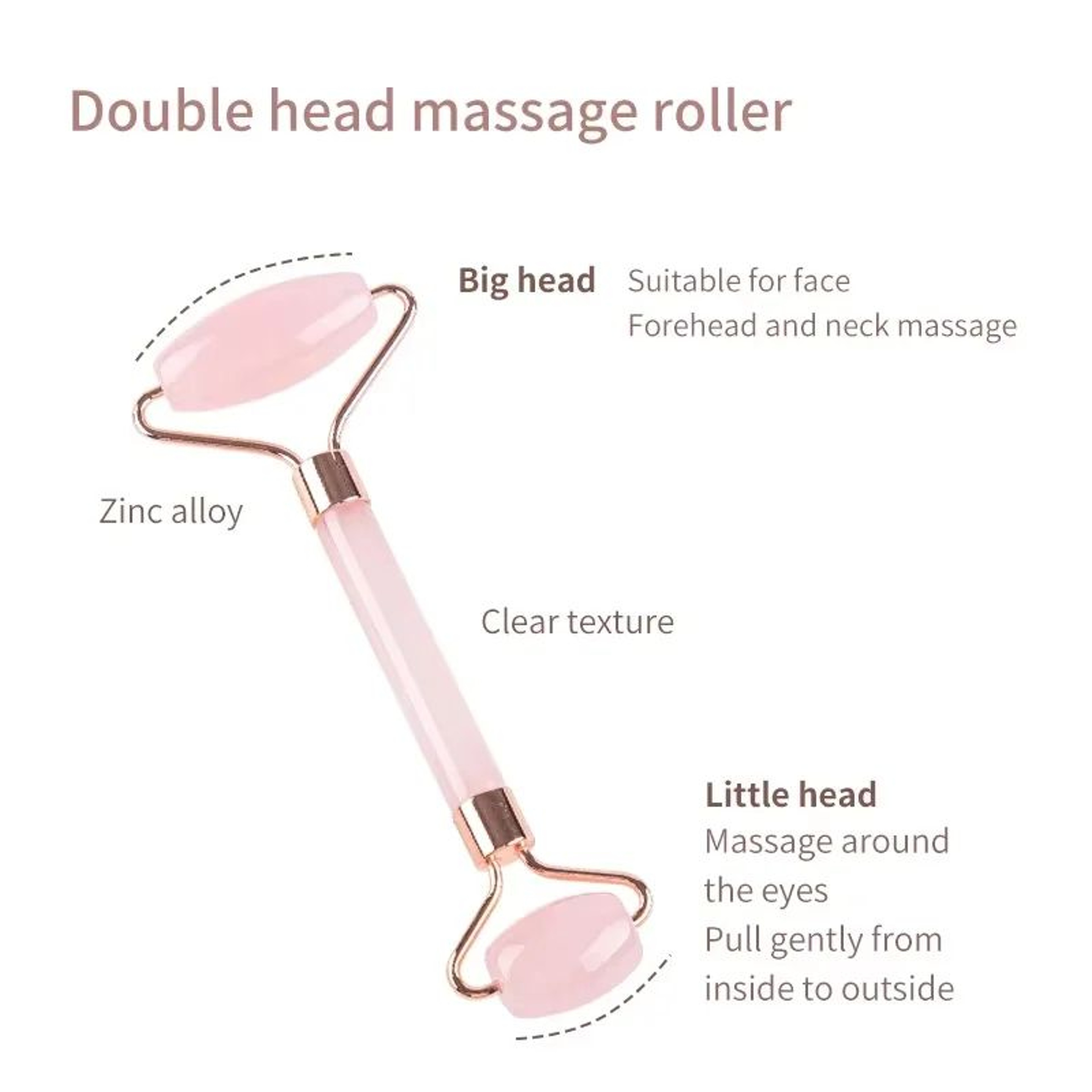 Resin Facial Roller  Gua Sha Set For Lifting DePuffing  Glow  Face Eyes Neck  Body 2