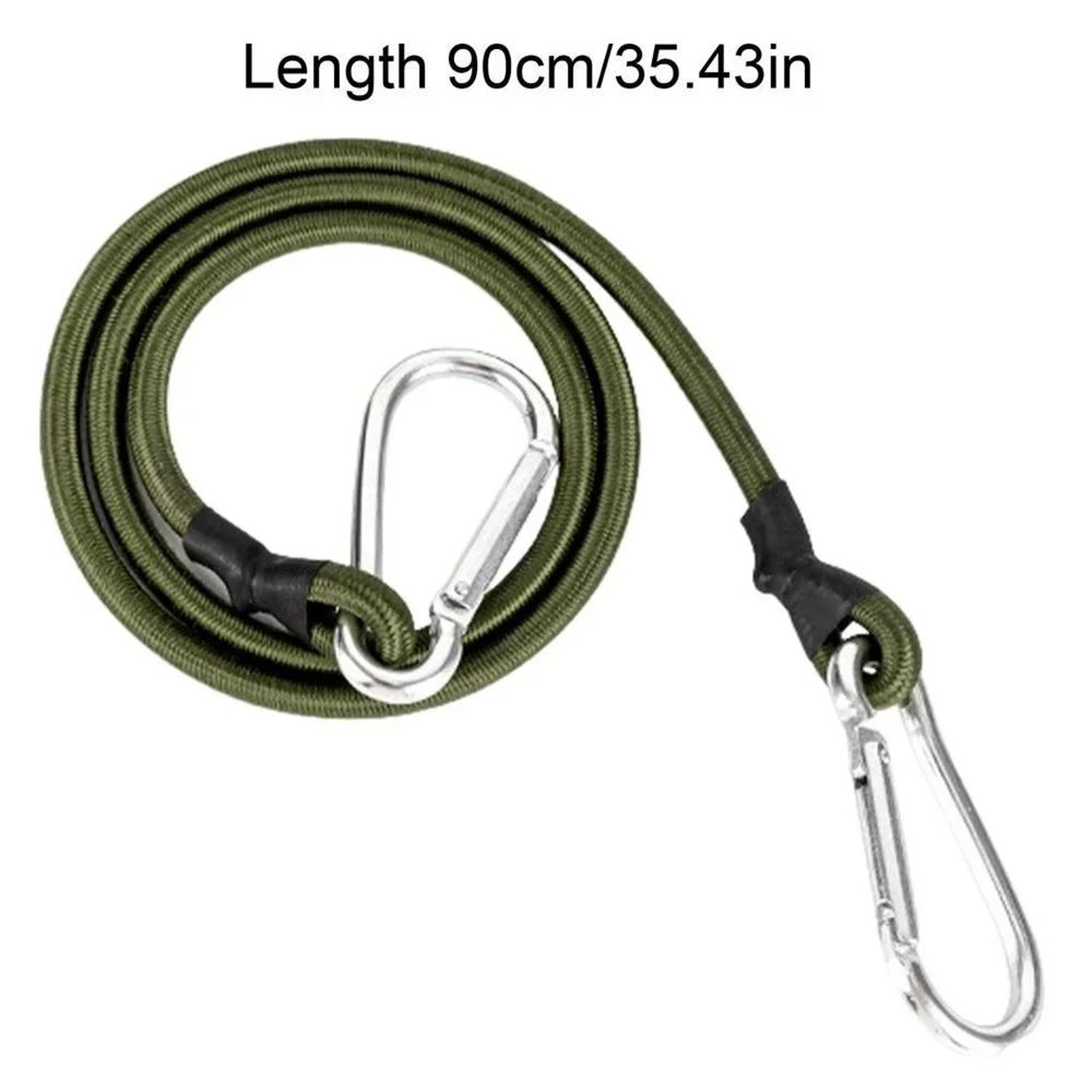 Heavy Duty Carabiner Bungee Cord TieDown Straps For Kayak Camping  Cargo 7