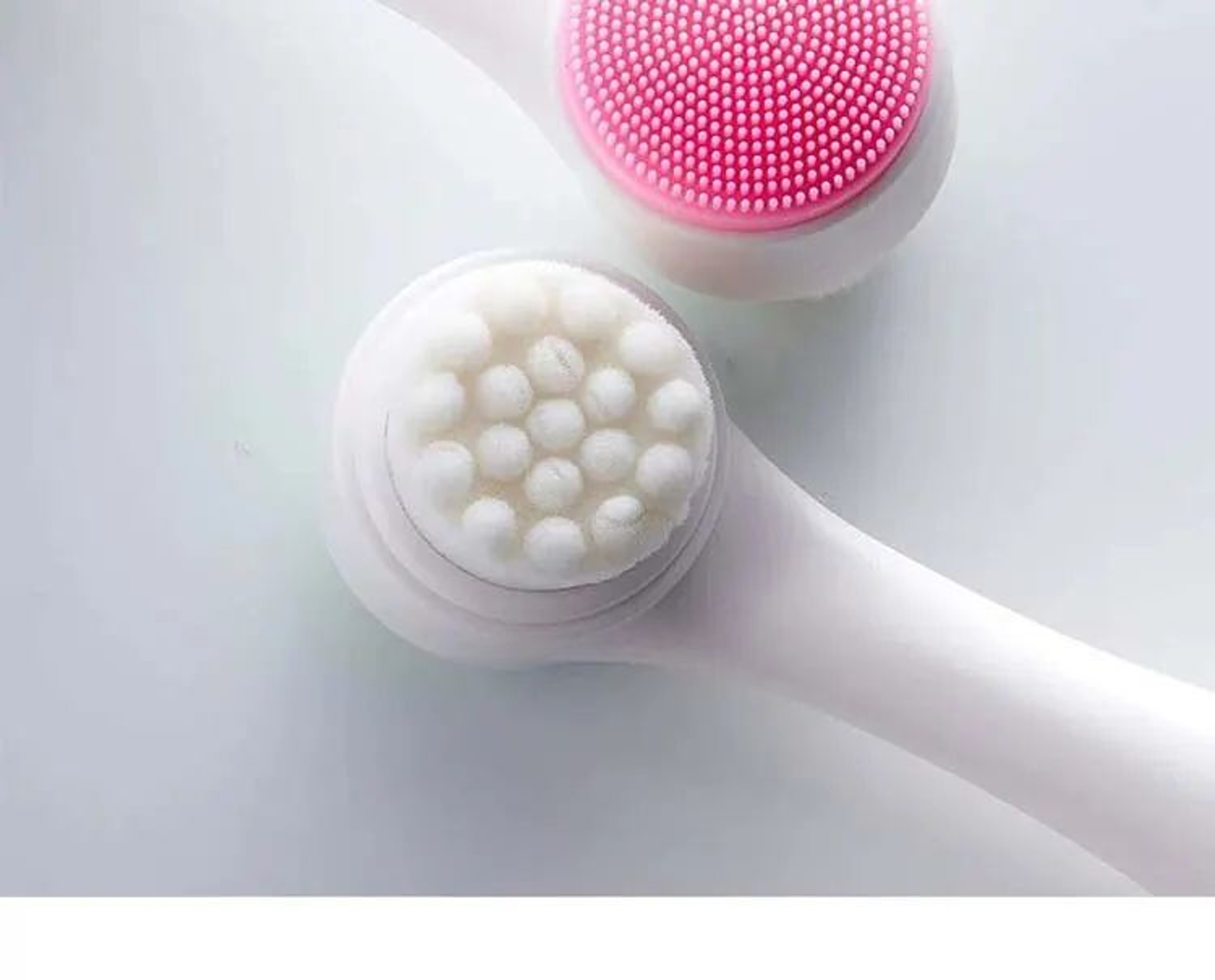 3D DoubleSided Silicone Facial Cleansing Brush For Gentle Exfoliation  Massage 10