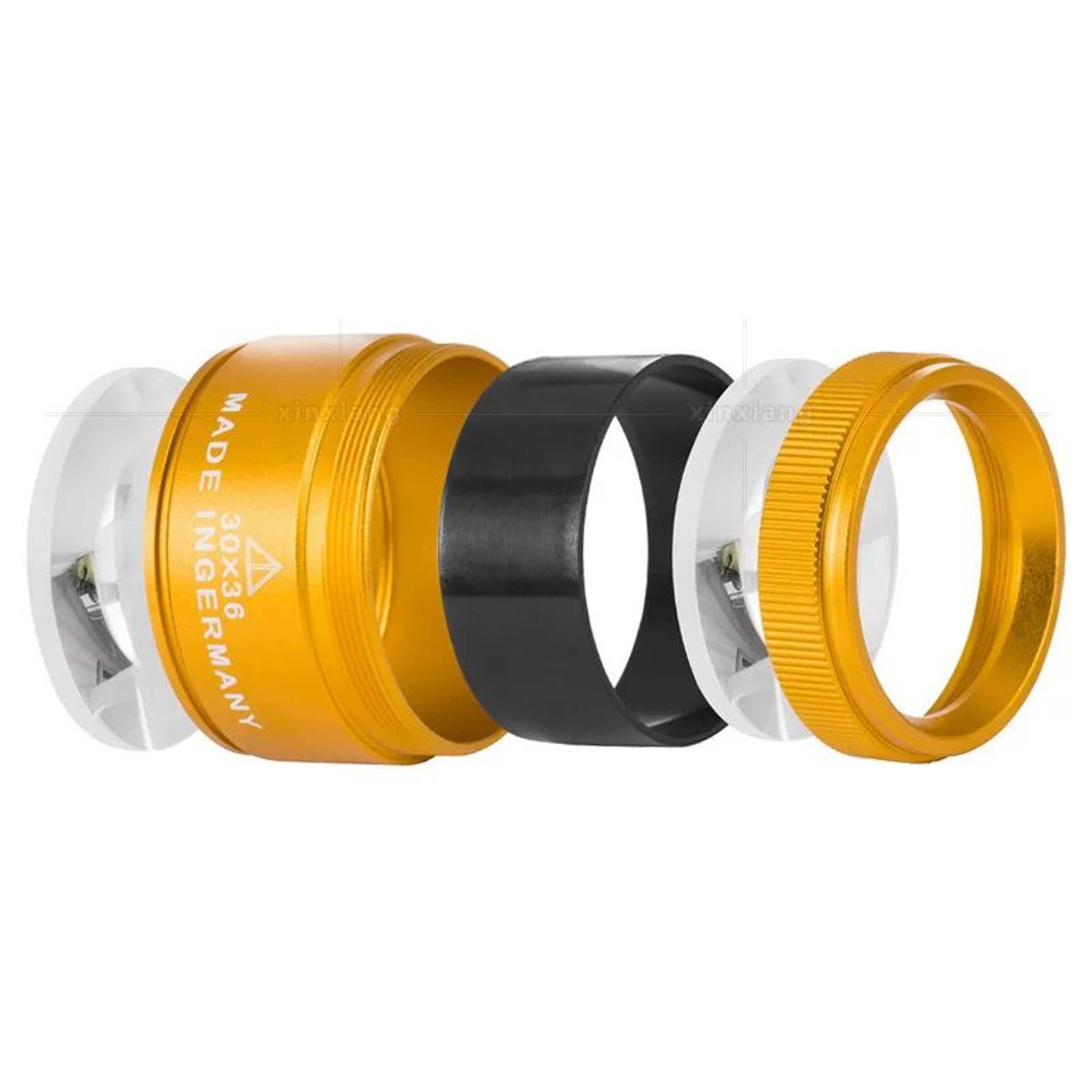 30x Pocket Magnifier Glass  Portable Magnifying Glass For Jewelry Coins  Watch Repair 2