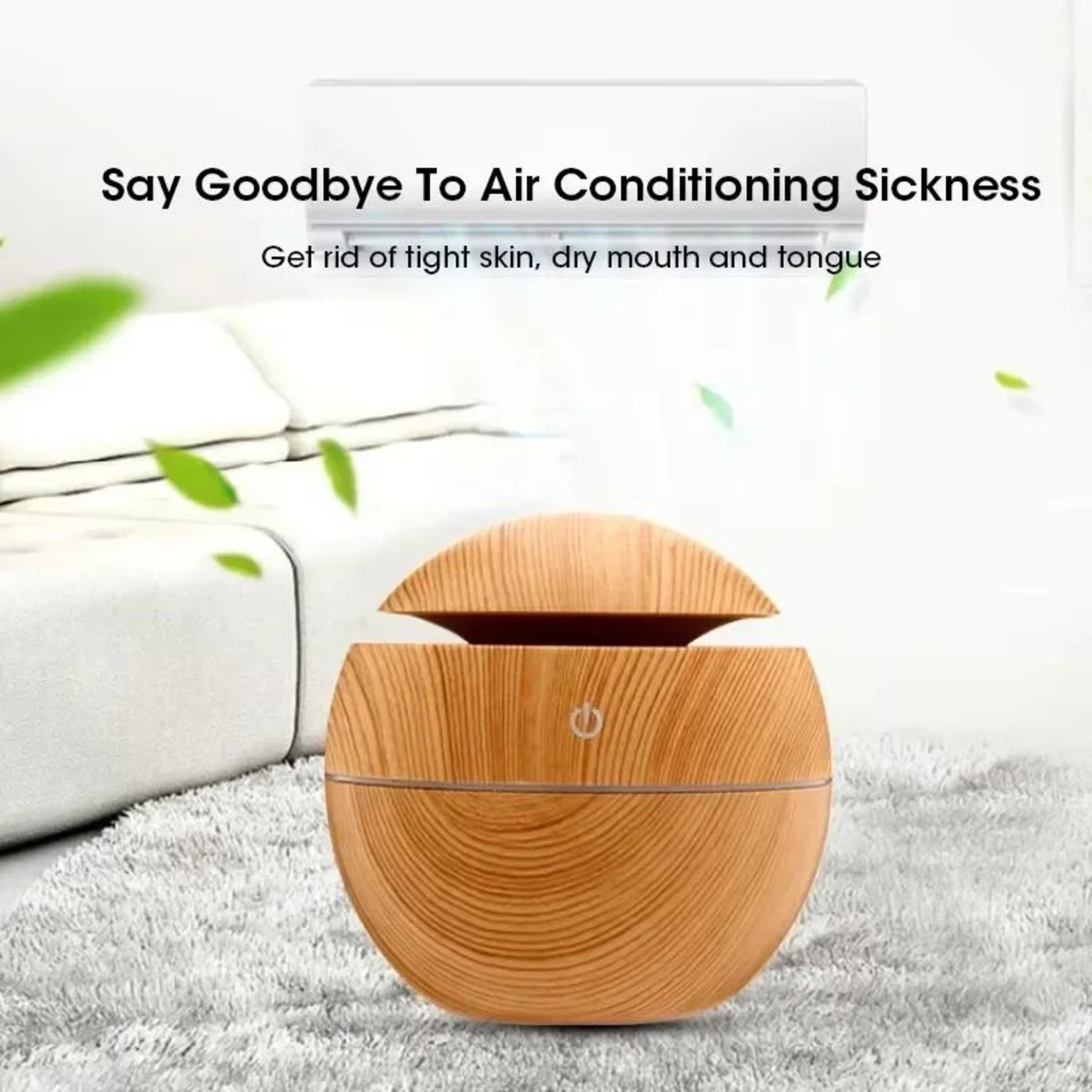 Portable USB Humidifier  Essential Oil Diffuser  Mini Quiet Mist BottleFit Air Humidifier For Bedro 0