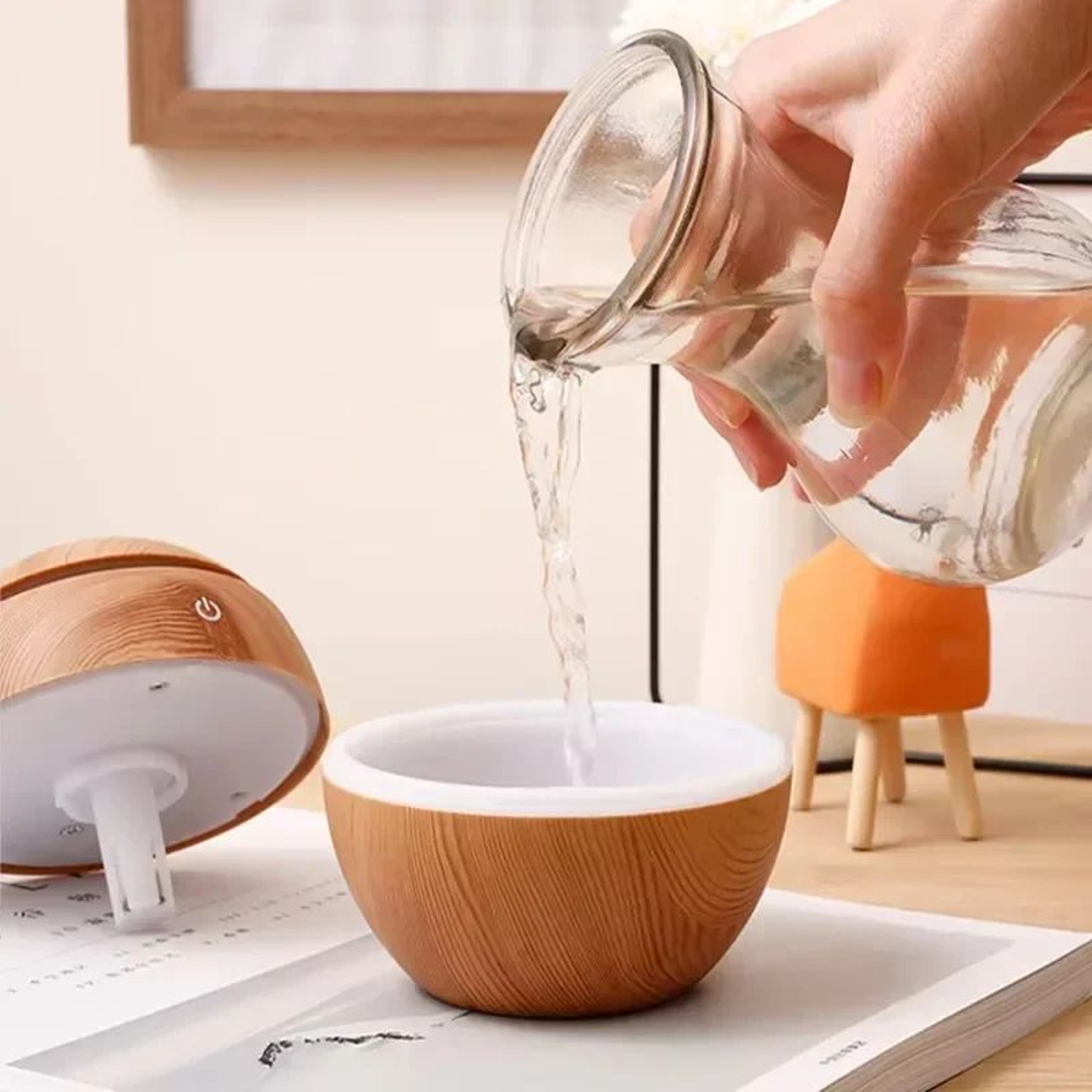 Portable USB Humidifier  Essential Oil Diffuser  Mini Quiet Mist BottleFit Air Humidifier For Bedro 5