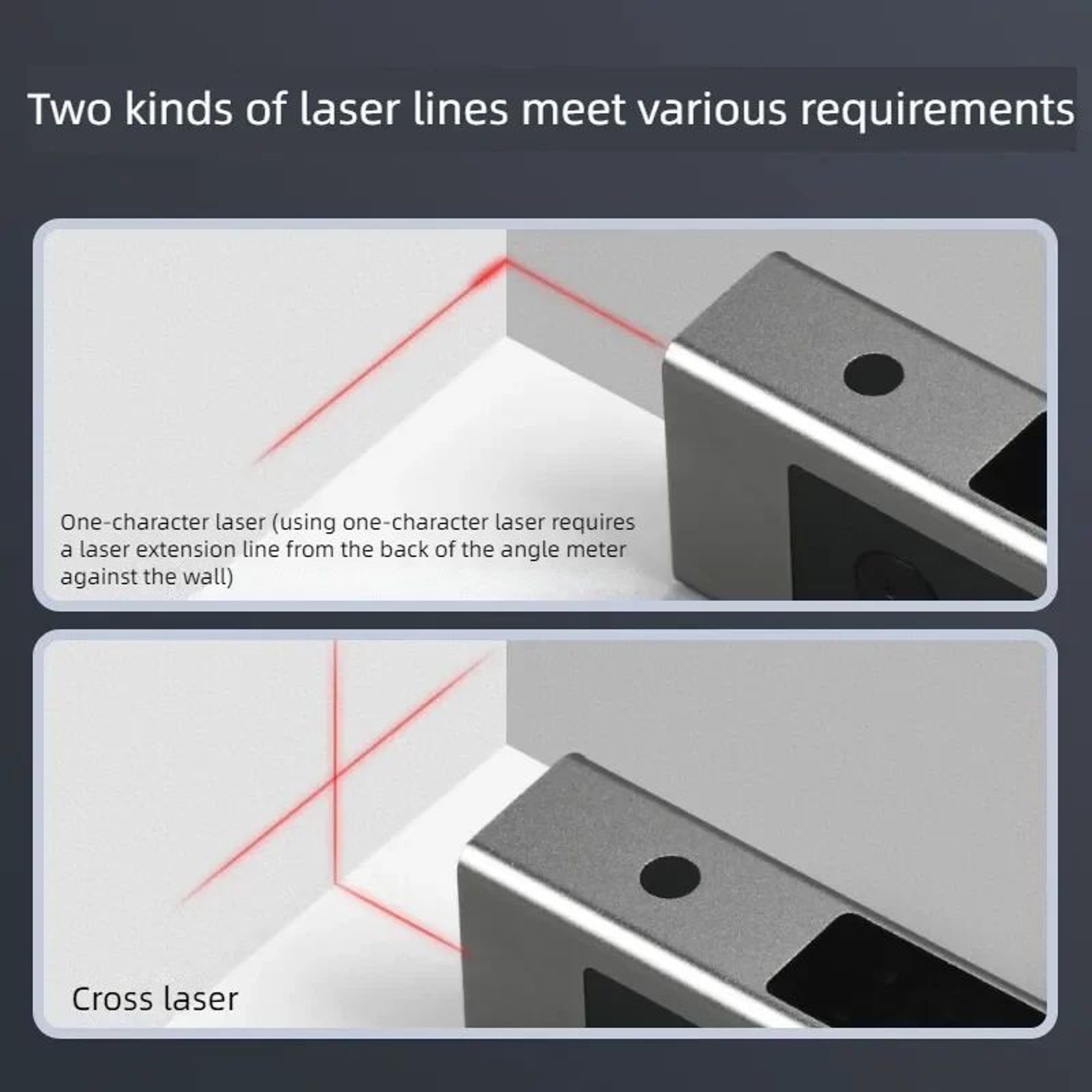 Precision Digital Angle Master  Digital Inclinometer  Protractor Tool 4