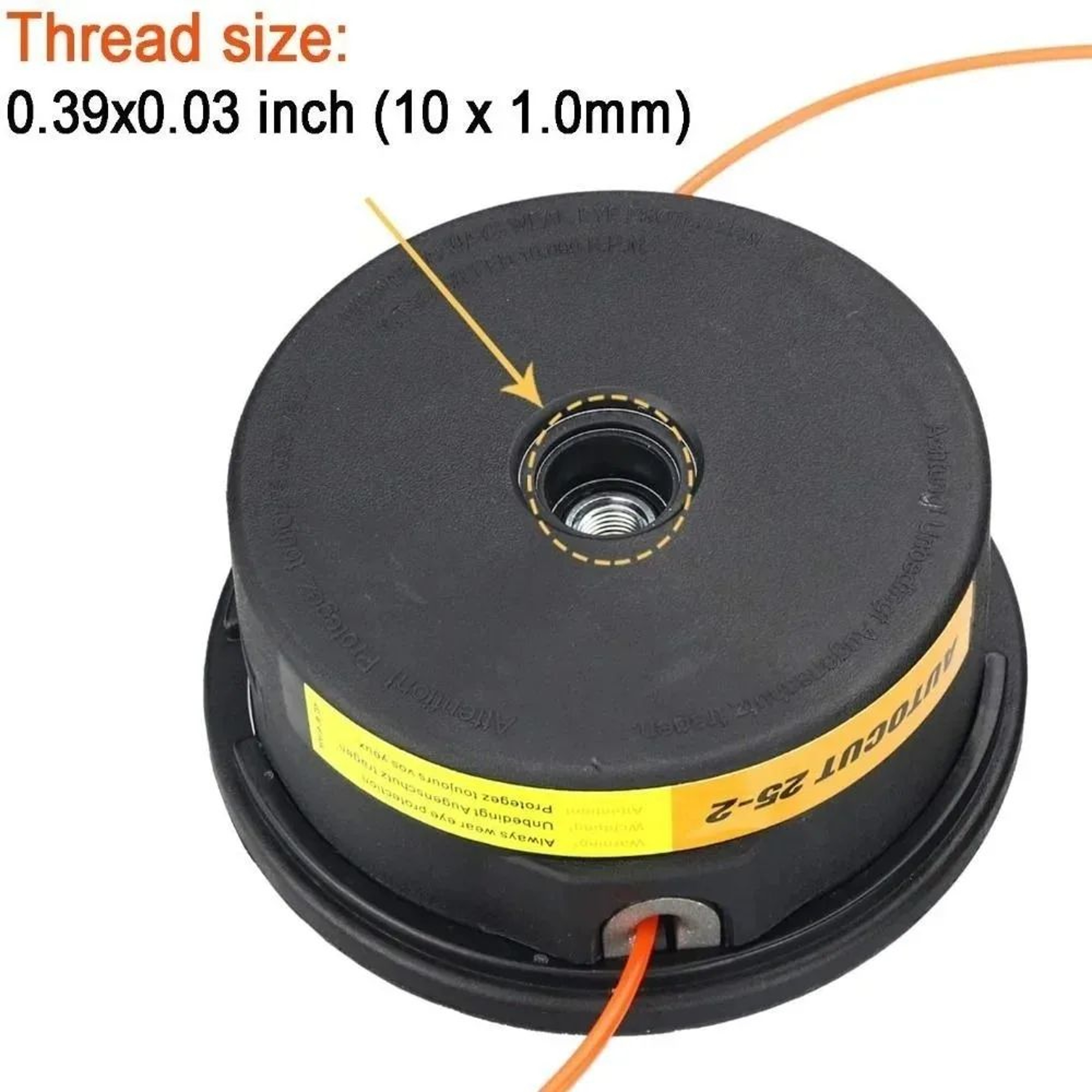 AutoCut 252 Trimmer Head Replacement For Stihl FS80 FS85 FS100  FastLoad Bump Feed Cutting Head 4