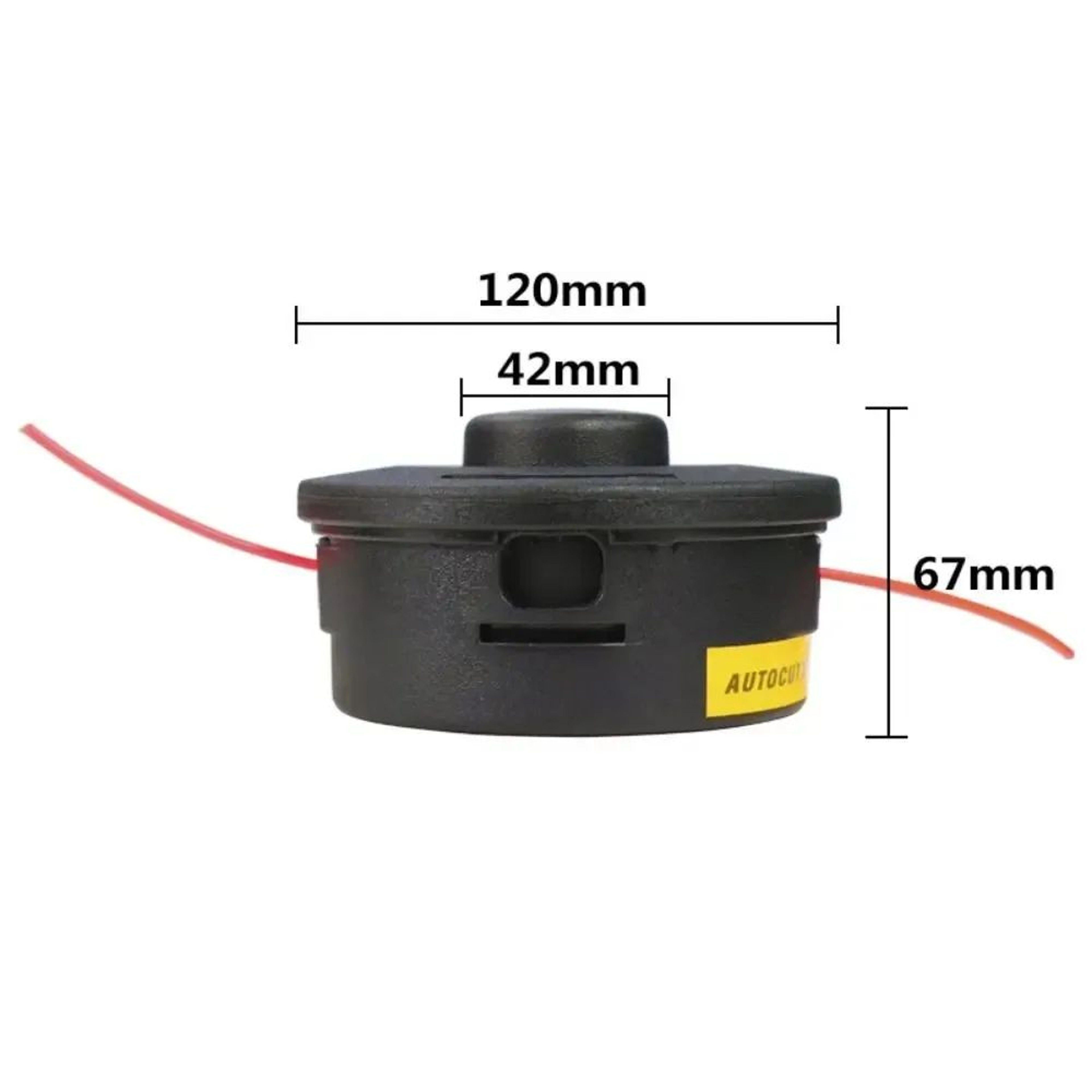 AutoCut 252 Trimmer Head Replacement For Stihl FS80 FS85 FS100  FastLoad Bump Feed Cutting Head 5