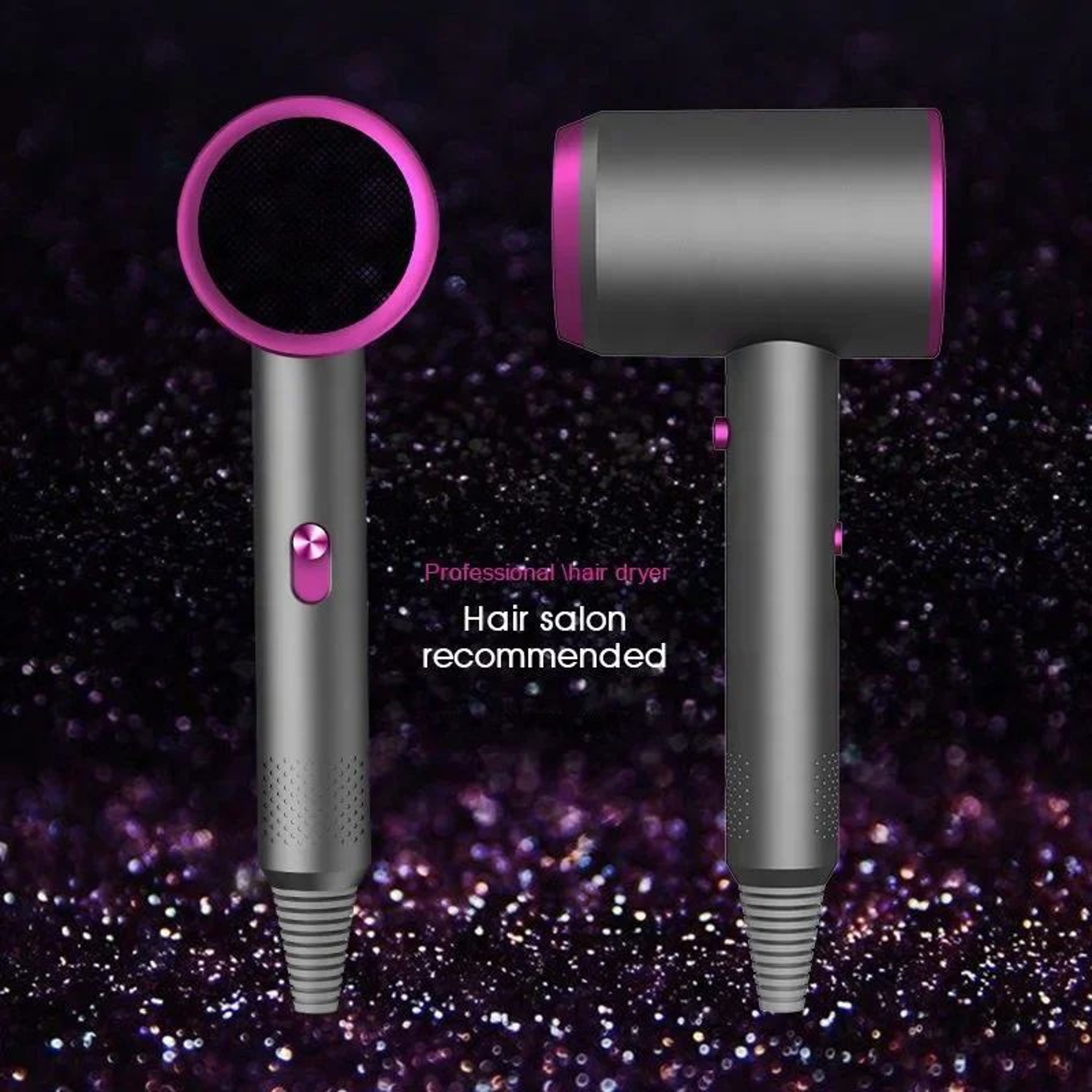 HighSpeed Hair Dryer With Negative Ion Hair Dryer Care  LowNoise ConstantTemperature Turbo Dryer 1