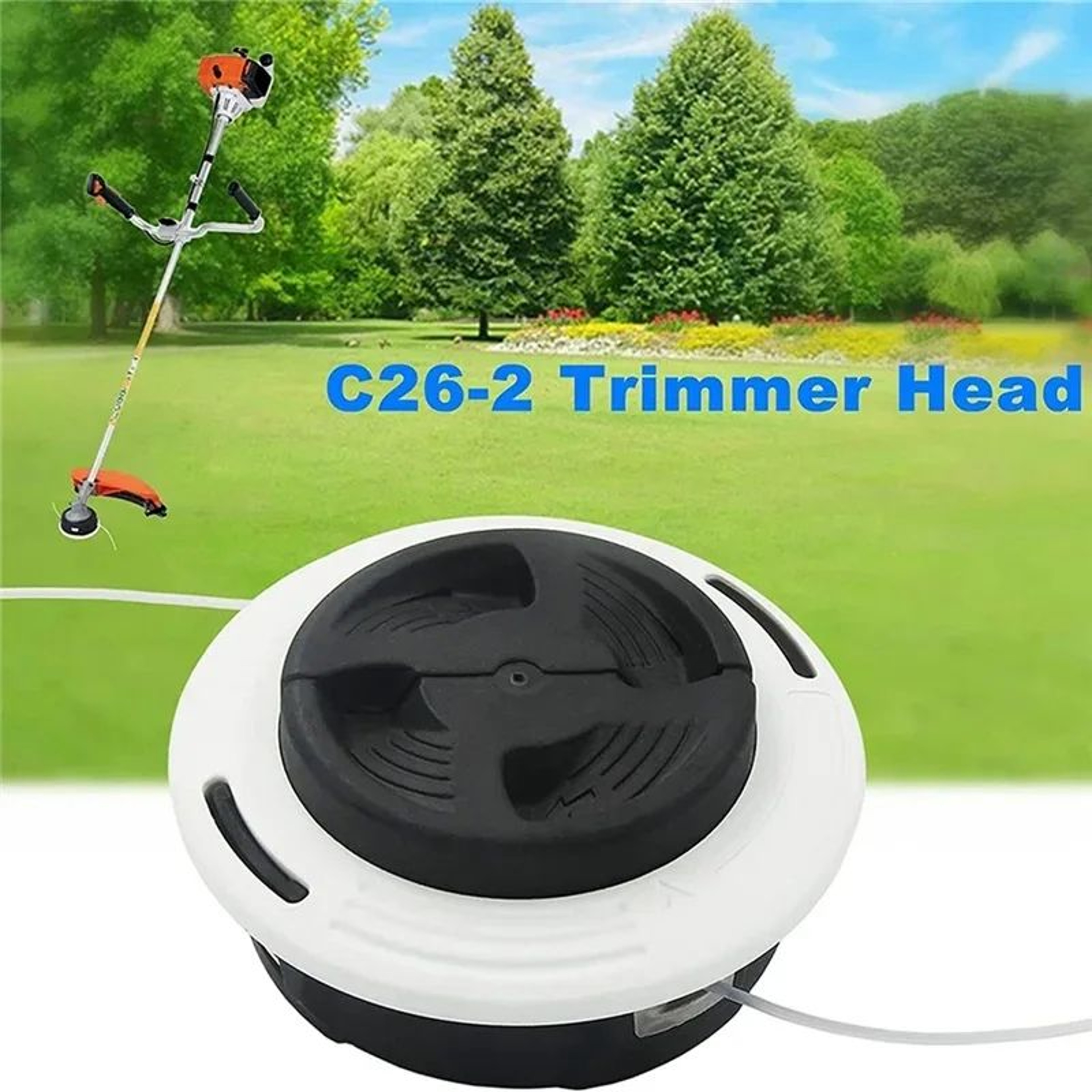 Stihl AutoCut C262 Trimmer Head Replacement  Bump Feed M10x1 LeftHand Thread For FS55FS250 0