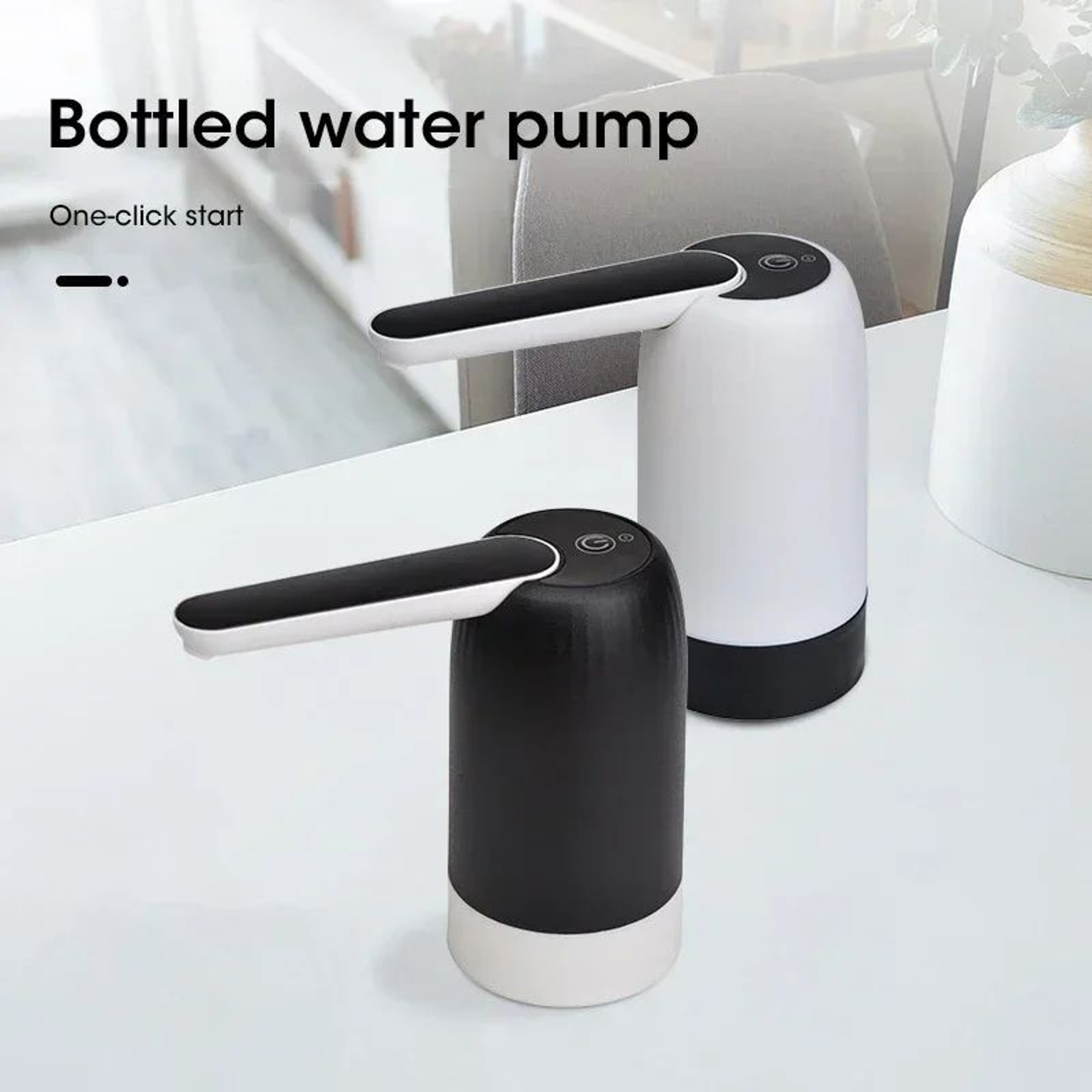 Electric USB Rechargeable Water Bottle Pump Dispenser  Portable Automatic Drinking Water Pump 0