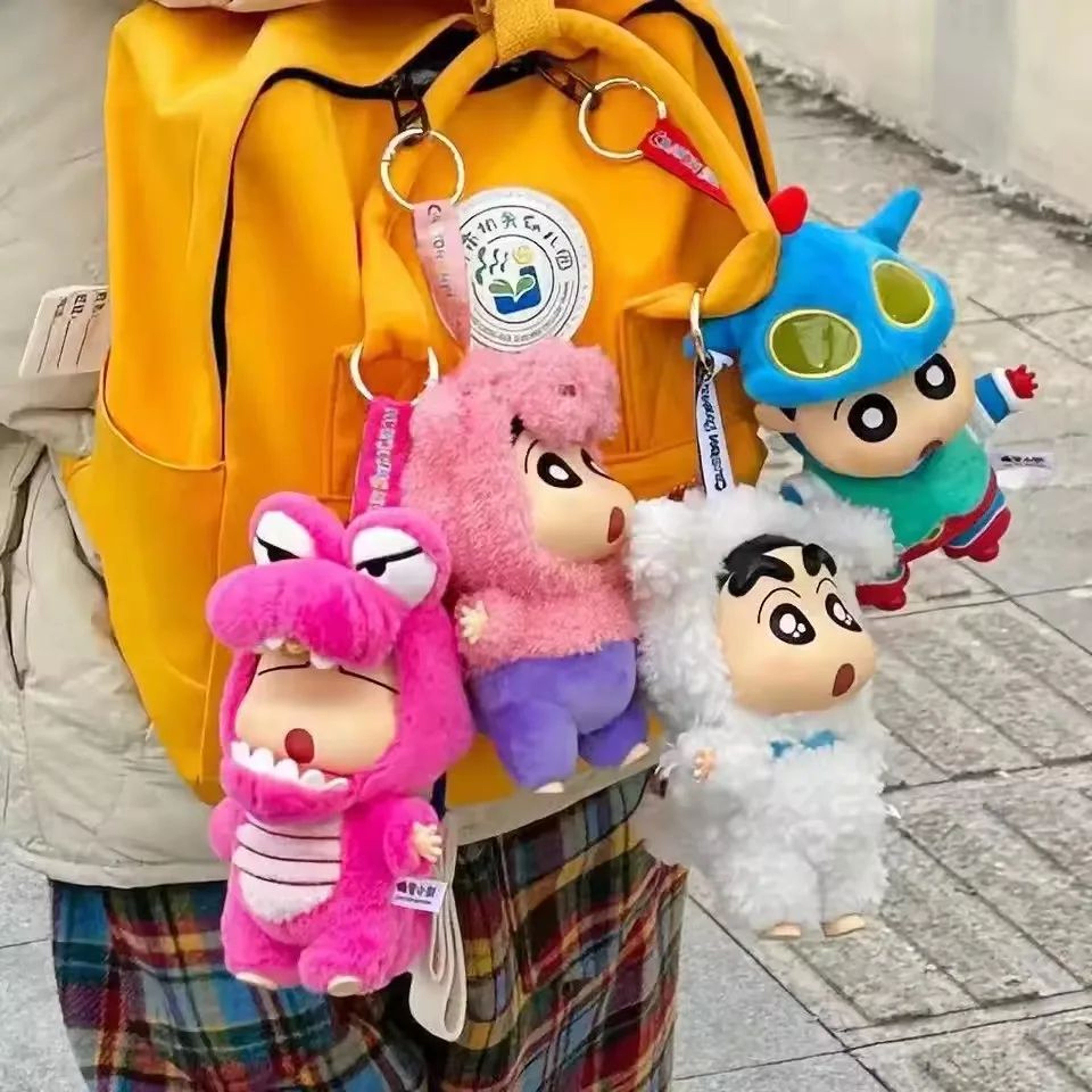 Crayon Shinchan Blind Box Party Outfit Figure  Anime Mystery Box Collectible Toy 0