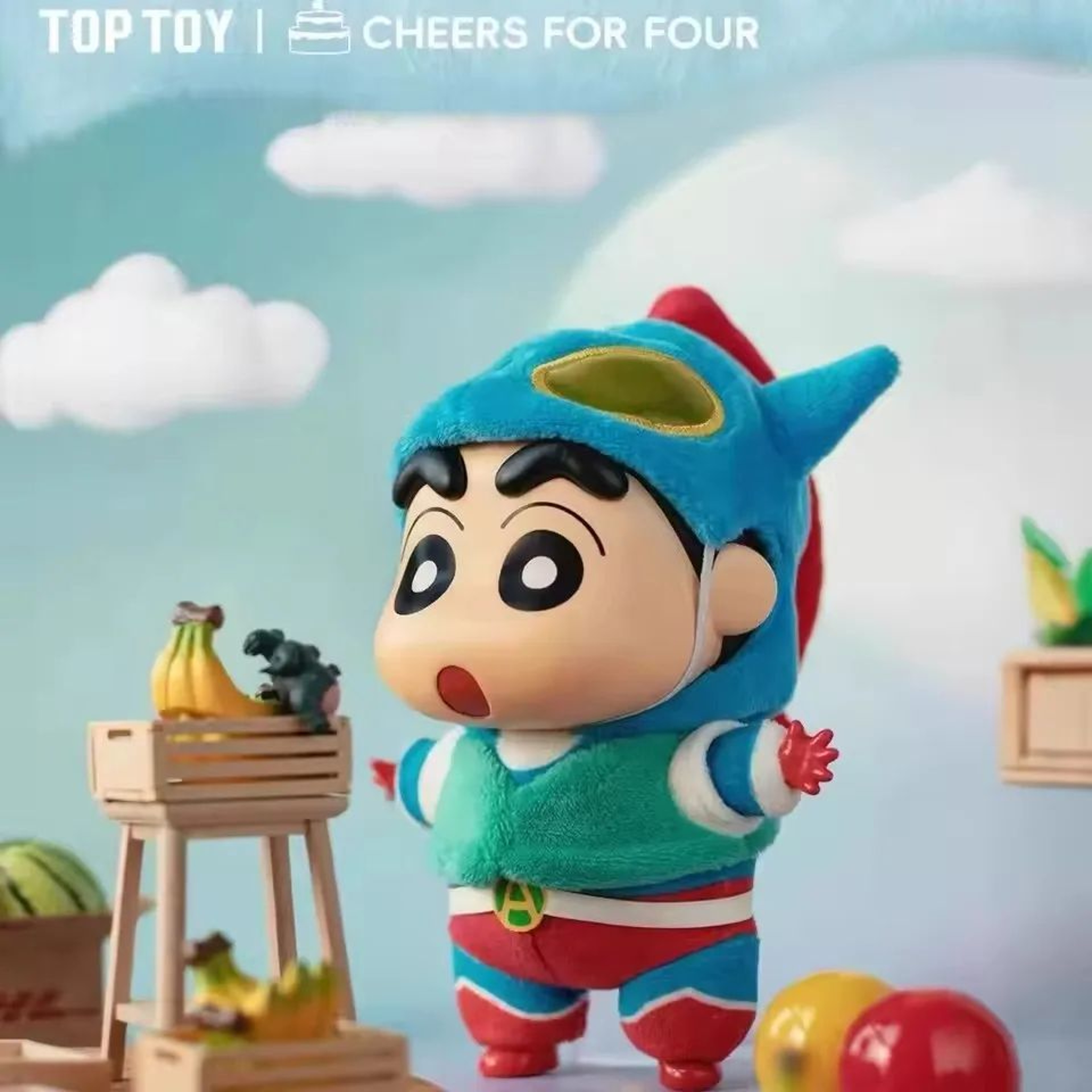 Crayon Shinchan Blind Box Party Outfit Figure  Anime Mystery Box Collectible Toy 7