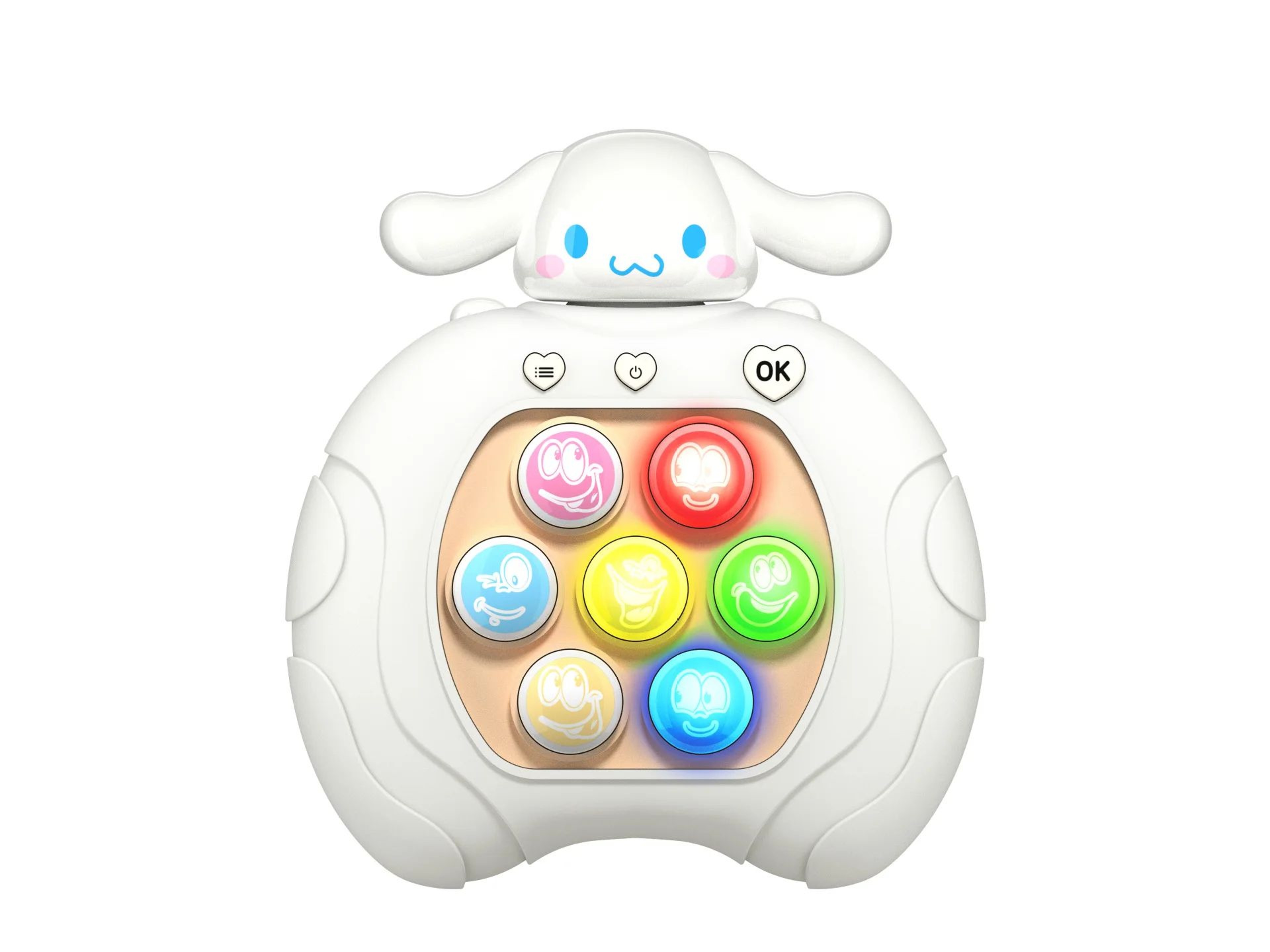 Disney Stitch  Mickey Quick Push Game Console For Kids  Portable Fidget Game Toy Competitive Handhe 12
