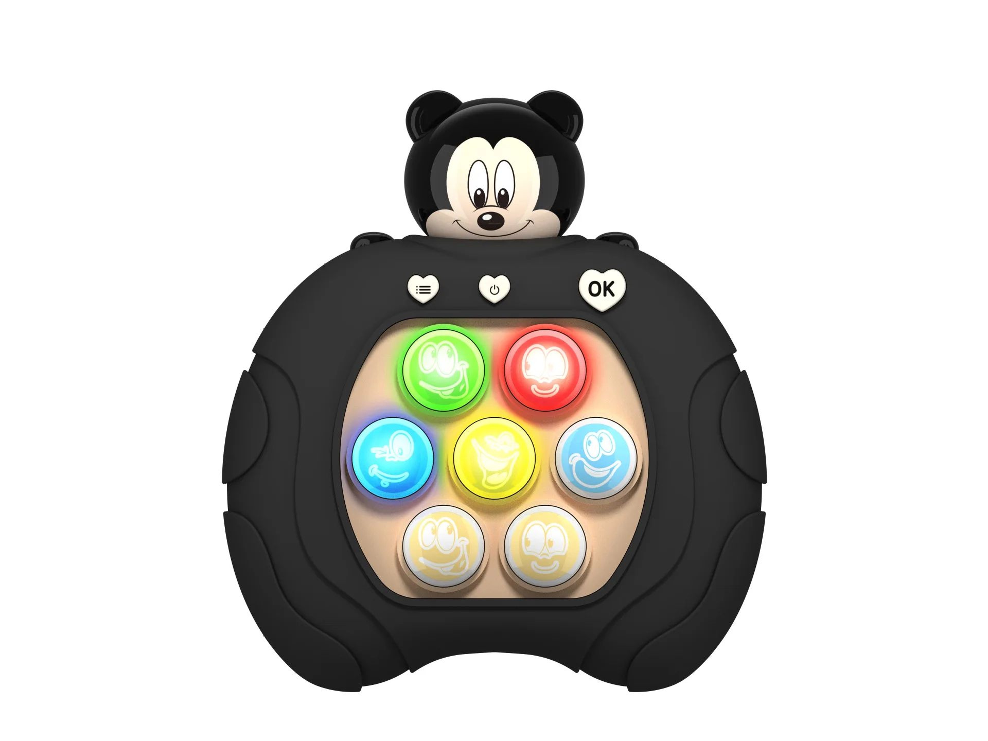 Disney Stitch  Mickey Quick Push Game Console For Kids  Portable Fidget Game Toy Competitive Handhe 3