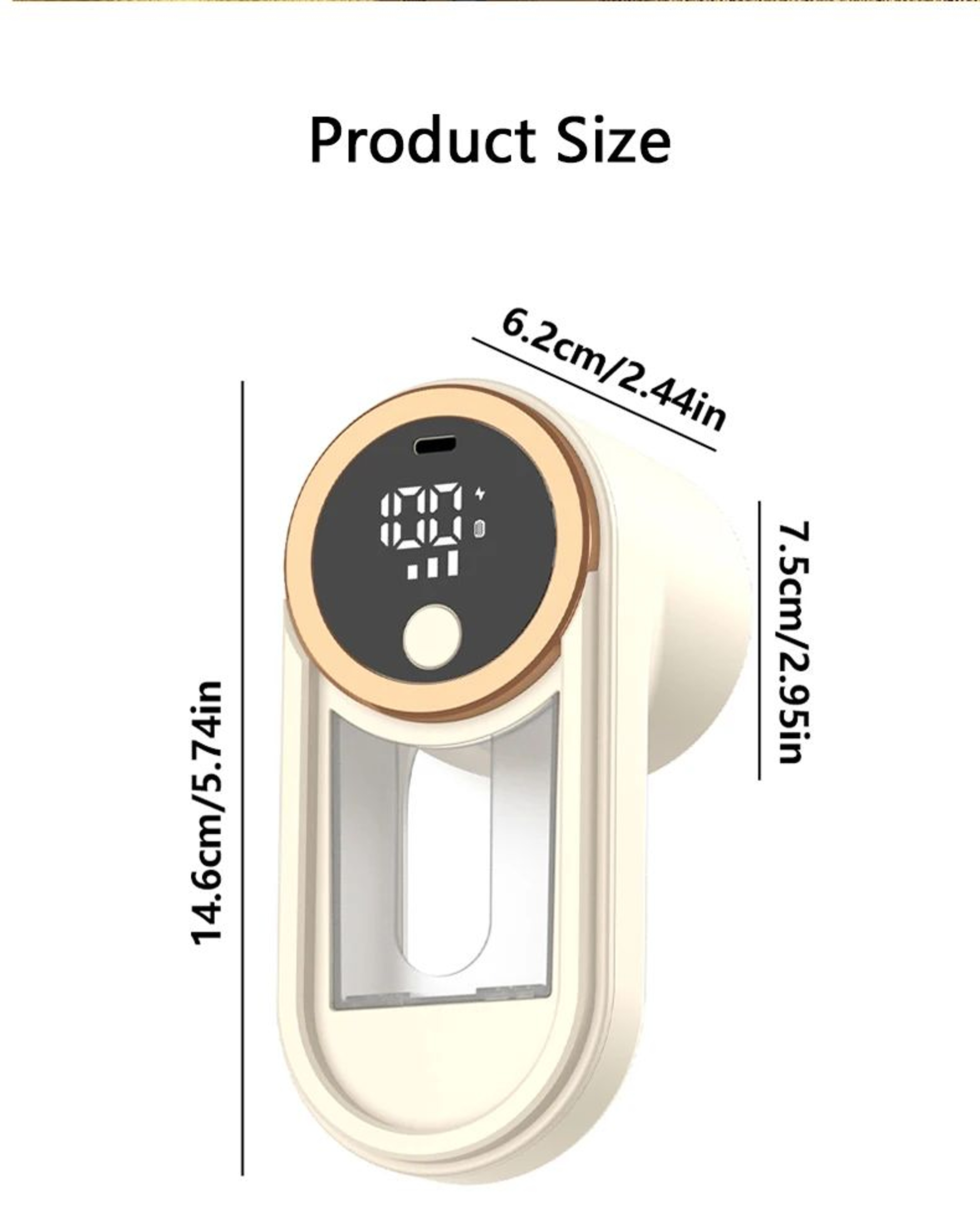 ONEKA Rechargeable Fabric Shaver Lint Remover For Clothes  Furniture  Sweater Defuzzer And Pill Rem 6