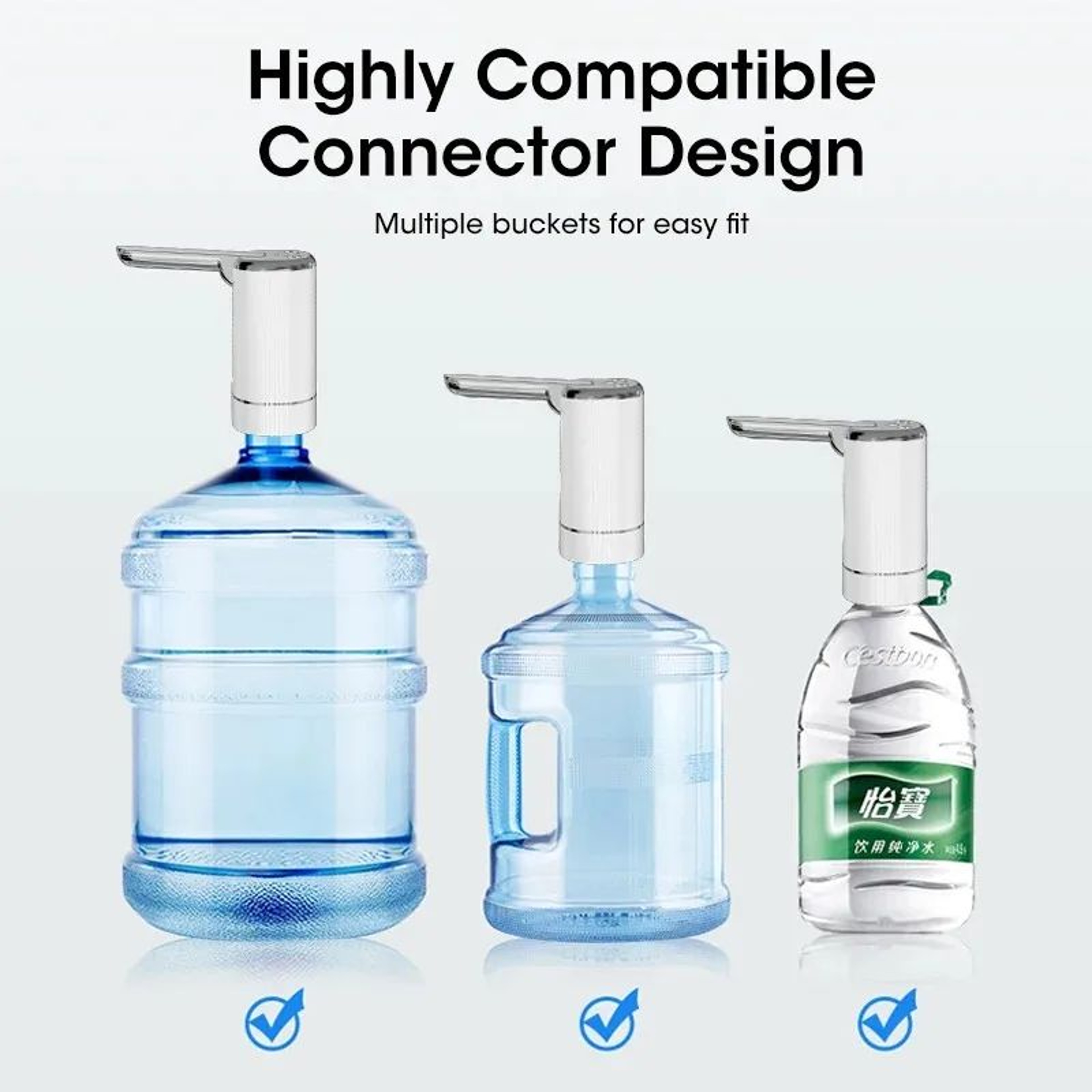 Foldable USB Electric Water Dispenser Pump For 5 Gallon Bottles  Portable Automatic Water Bottle Di 5