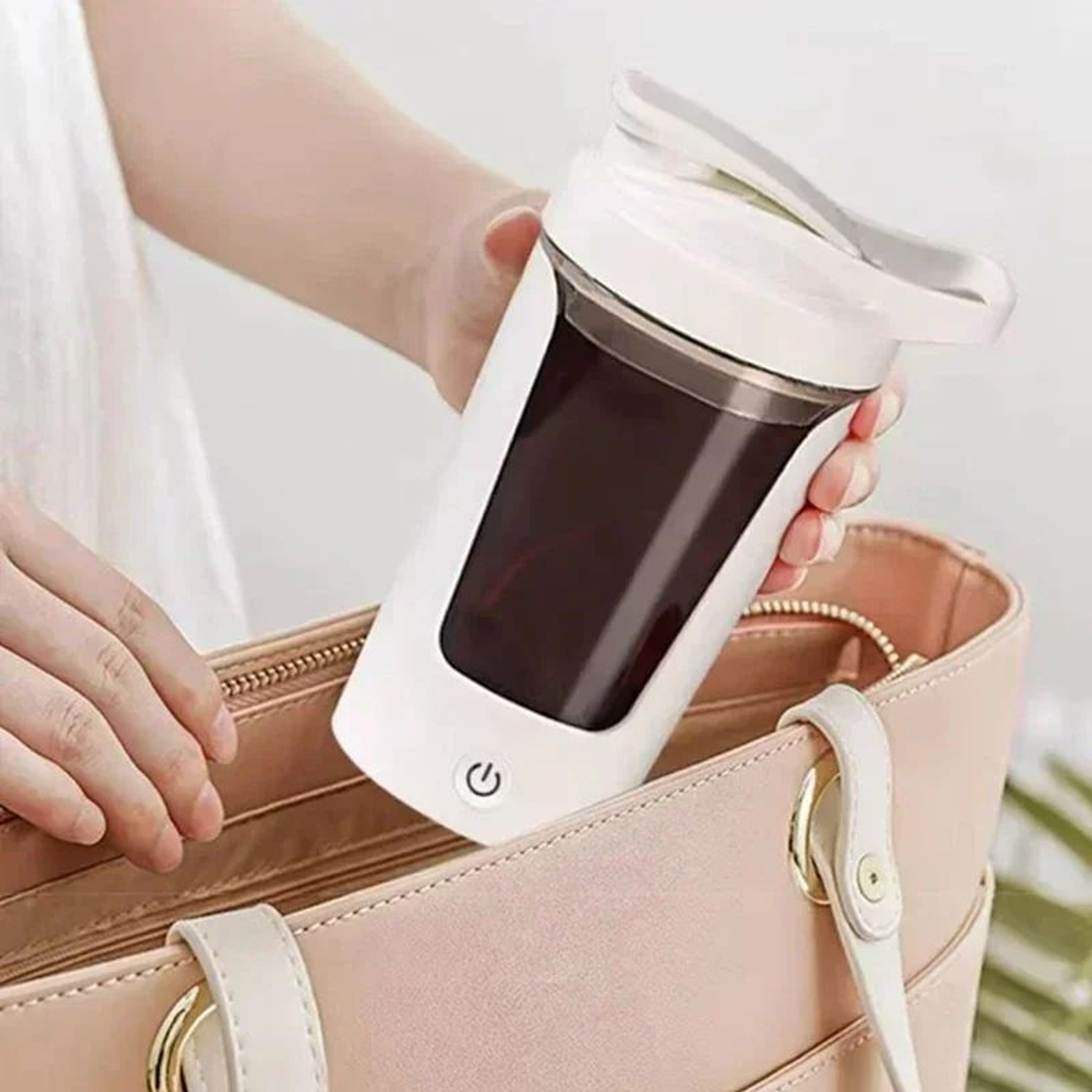 VortexBlend Portable Blender Cup  USB Rechargeable Protein Shaker  Electric Vortex Mixer Bottle 4