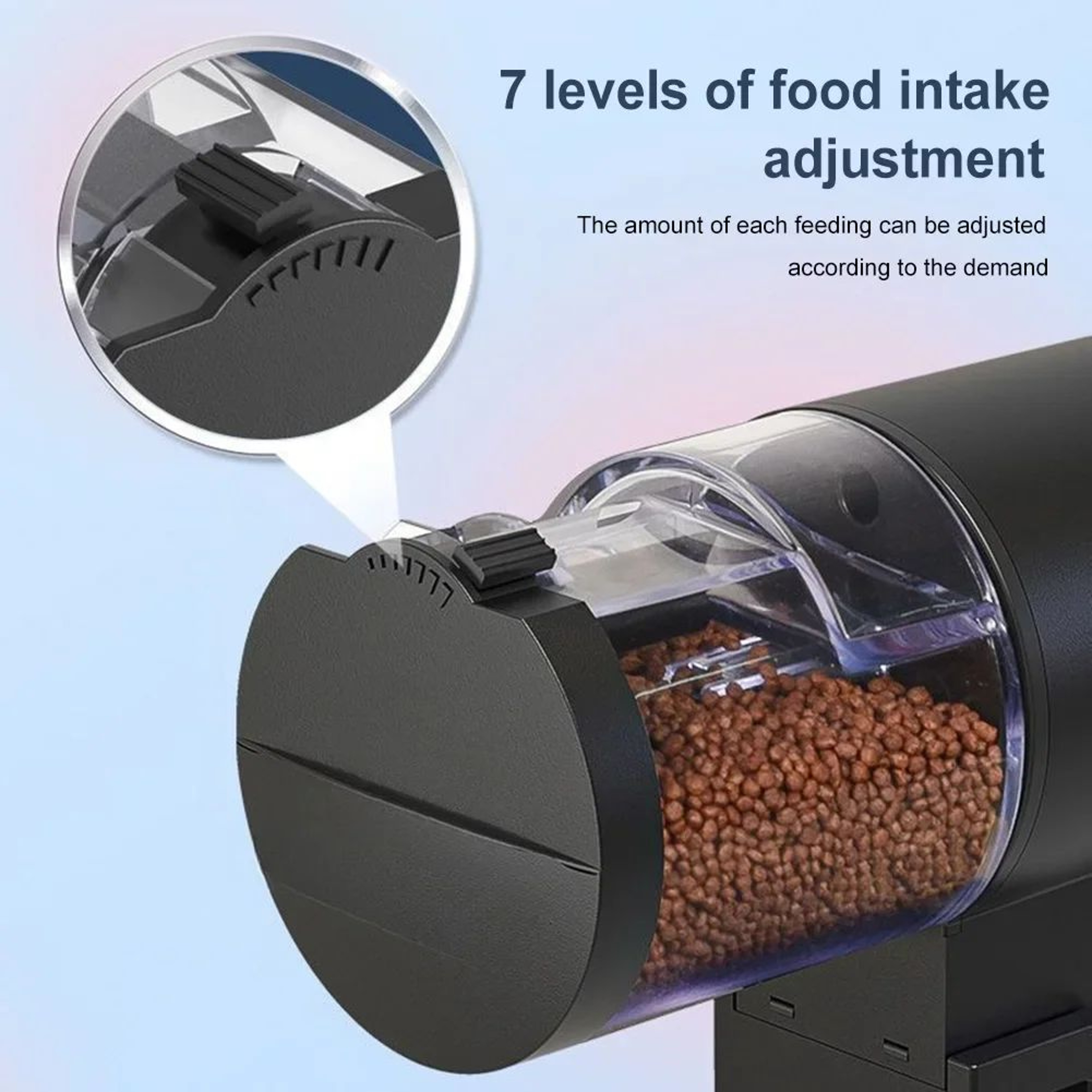 Smart Digital Automatic Fish Feeder With Timer  Vacation Aquarium Fish Feeder Food Dispenser 4