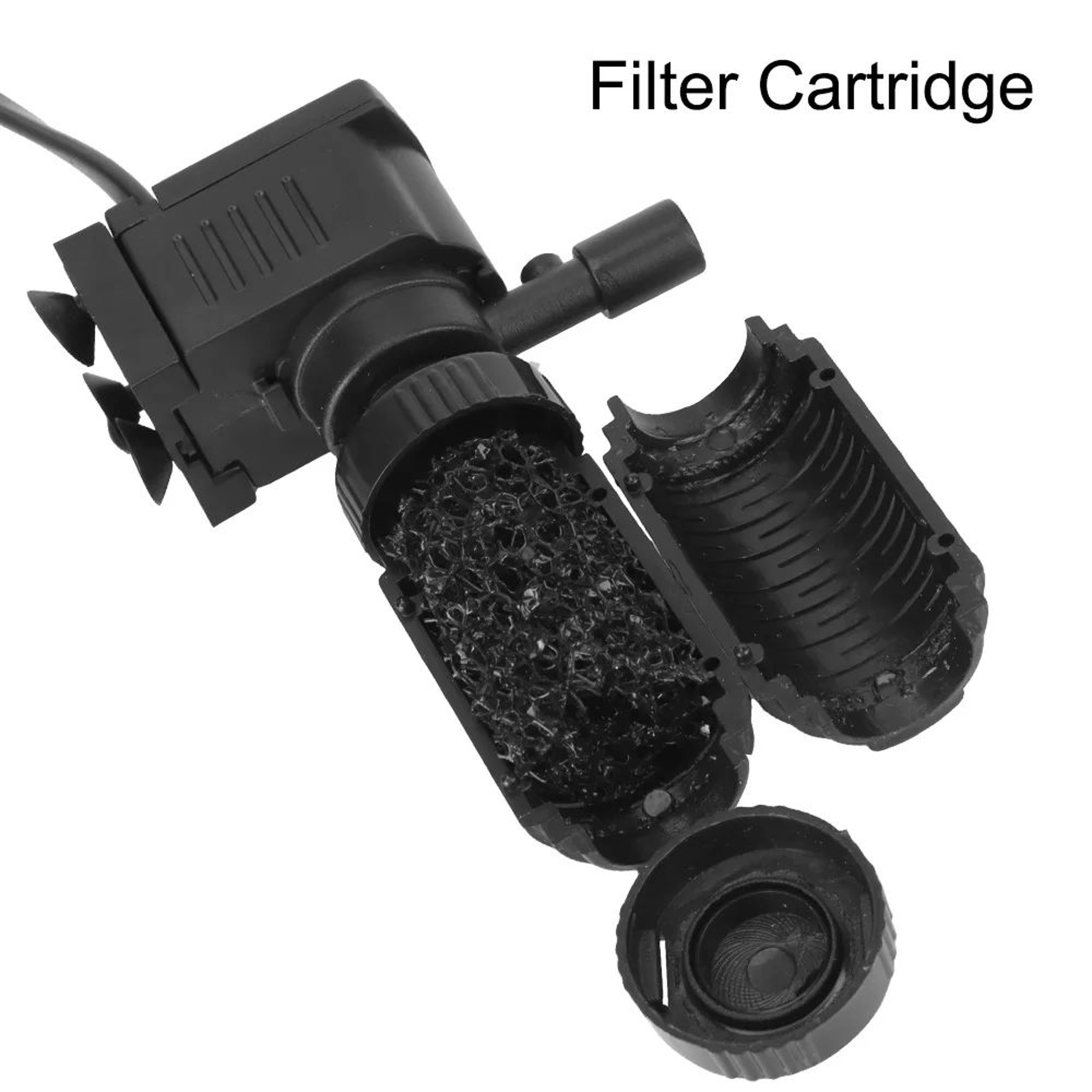 Quiet Mini Aquarium Filter  Submersible Pump 200LH With Oxygenation EasyClean Internal Filter For F 7