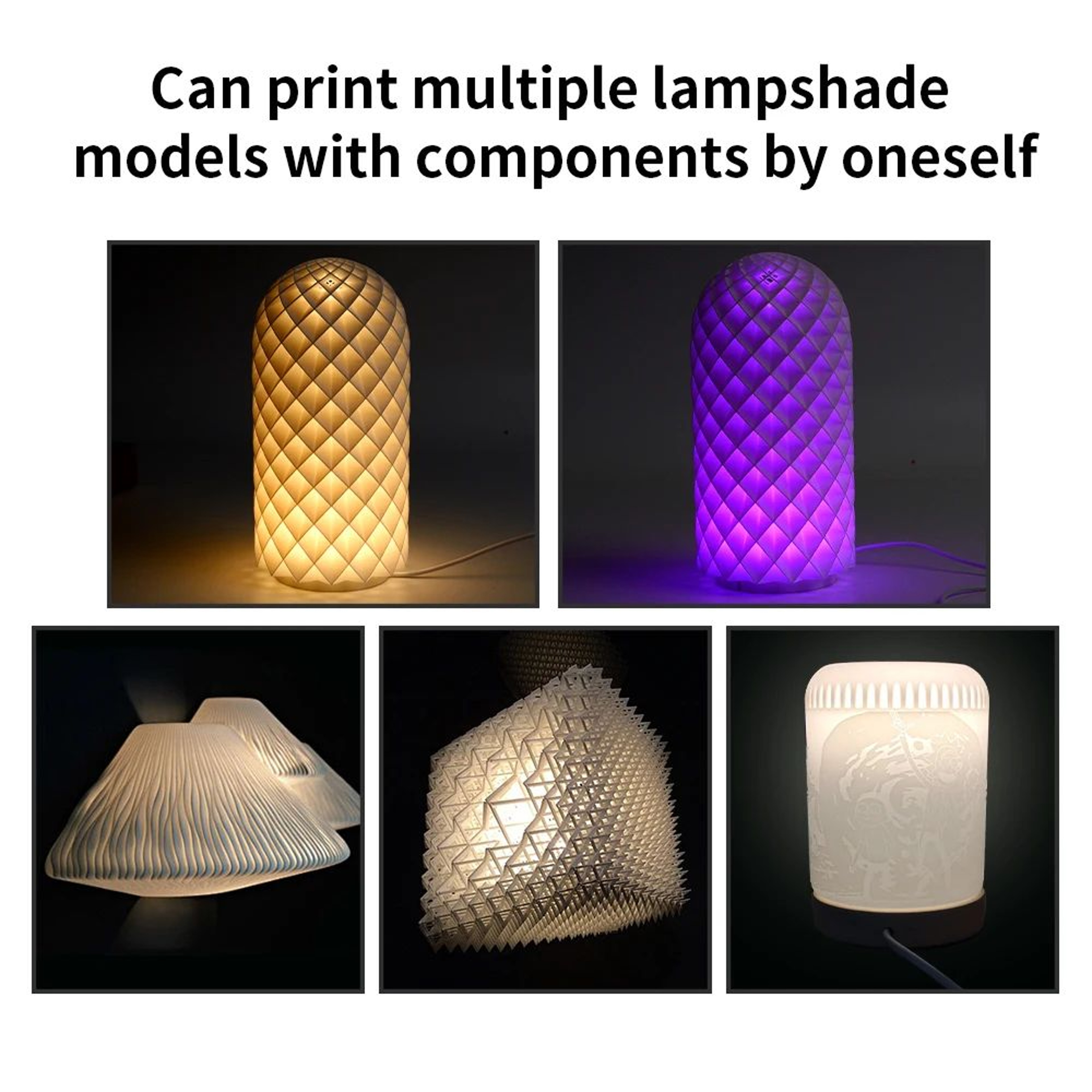 Bambu Lab LED Lamp Kit 001 RGB  Adjustable USB Light Hardware For MakerWorld 3D Prints 5