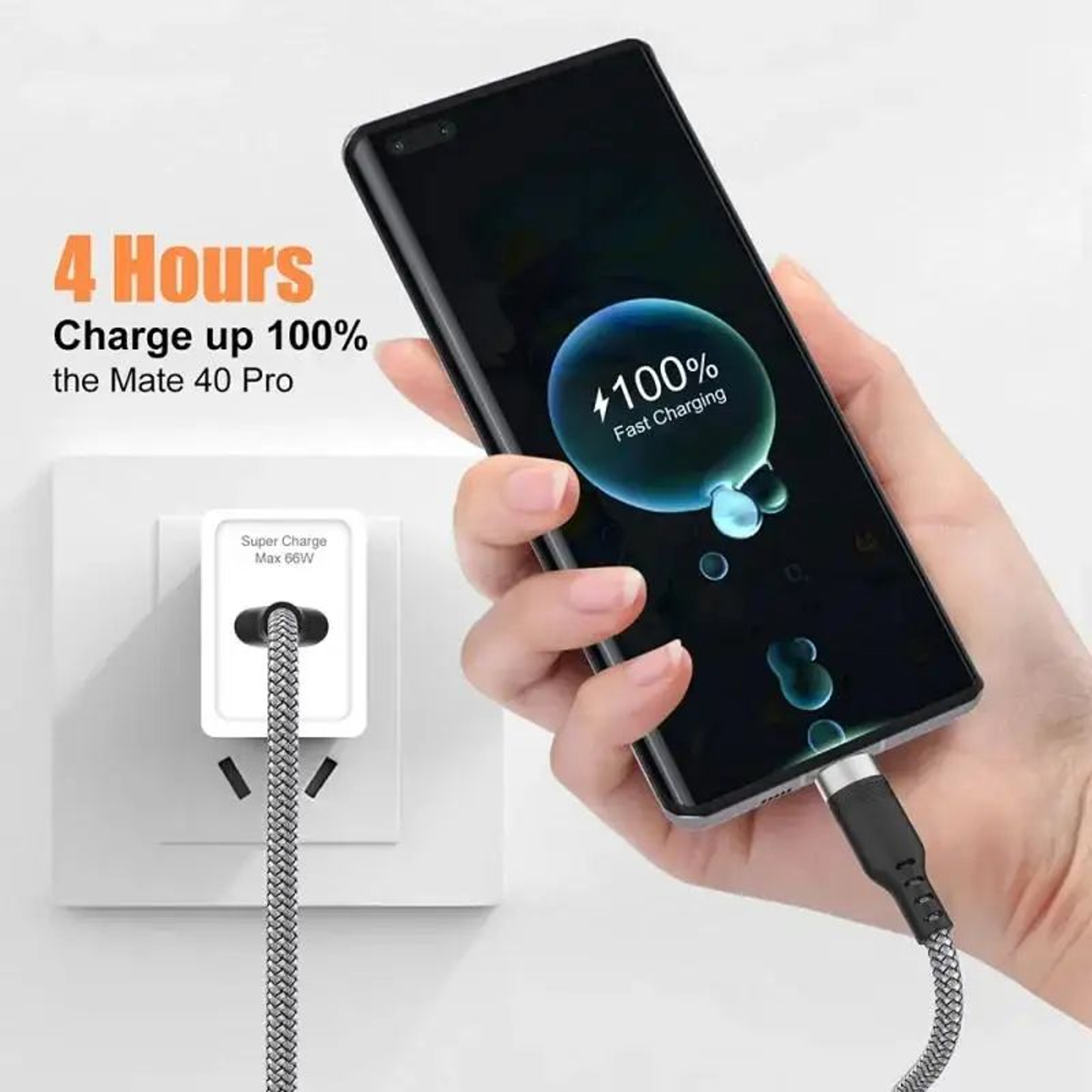 ExtraLong USBC Fast Charging Cable 1M8M  Durable Type C Charging Cord For Android Data  Power 2