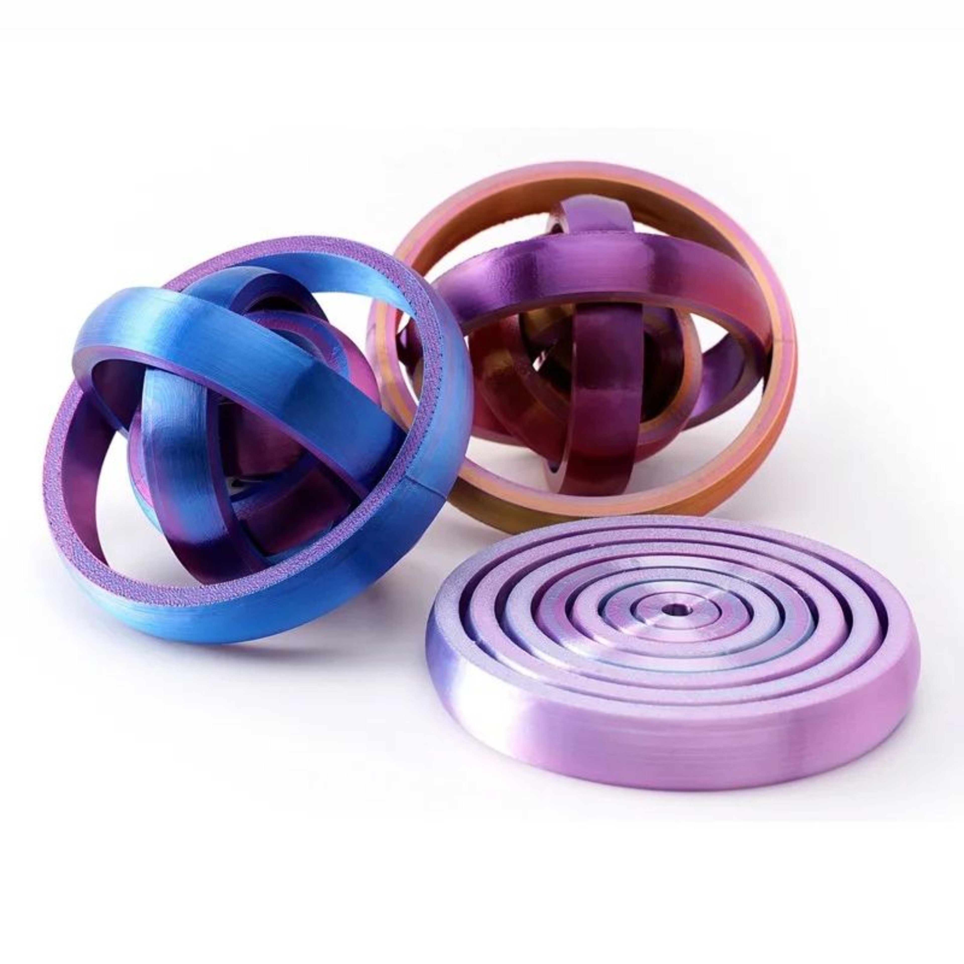 3D Printed Gravity Rotation Spinner Fingertip Gyroscope  Quiet Anxiety Relief Toy 2