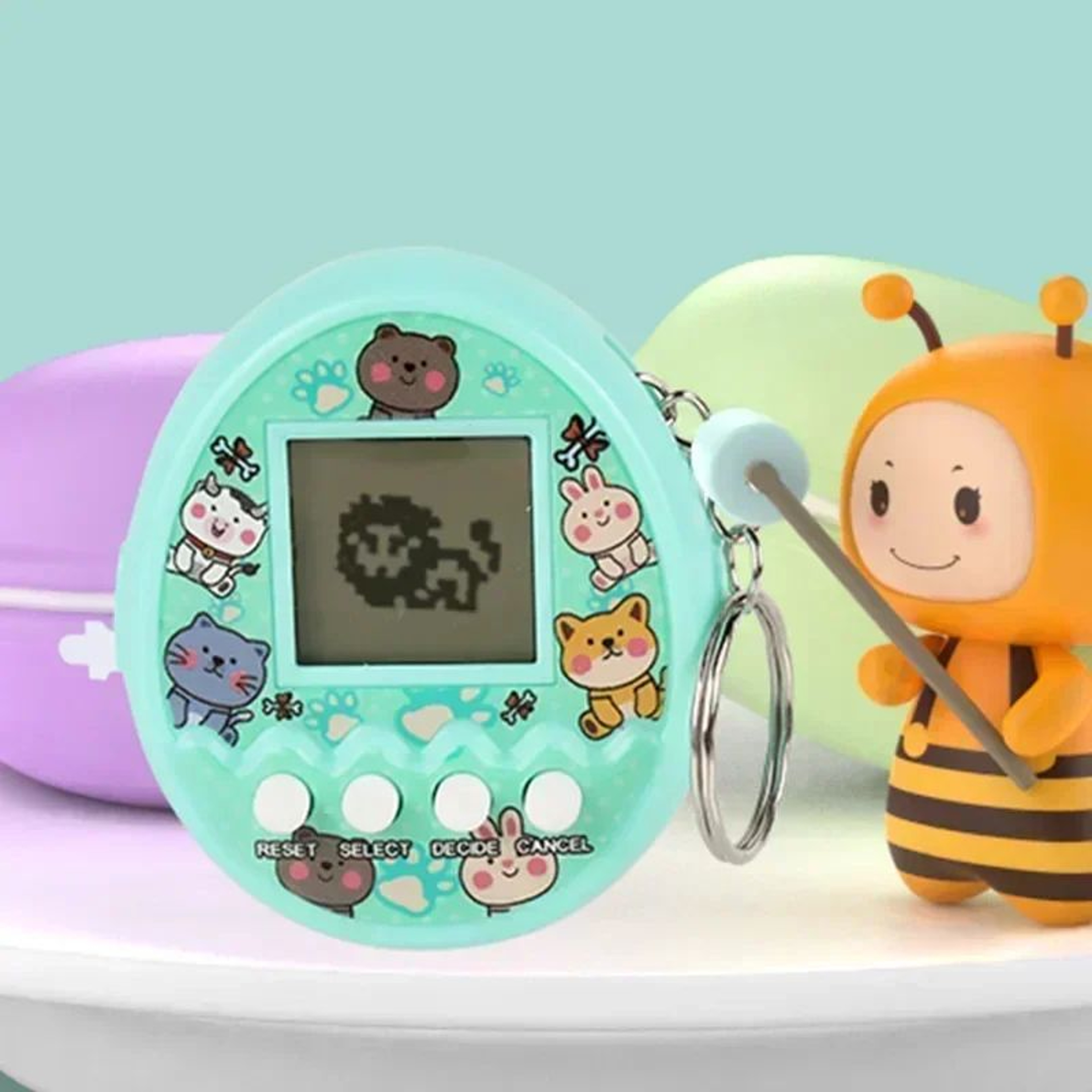 Retro Virtual Pet Toy Handheld Digital Pet Game  TamagotchiStyle Pixel Pet For Kids 1