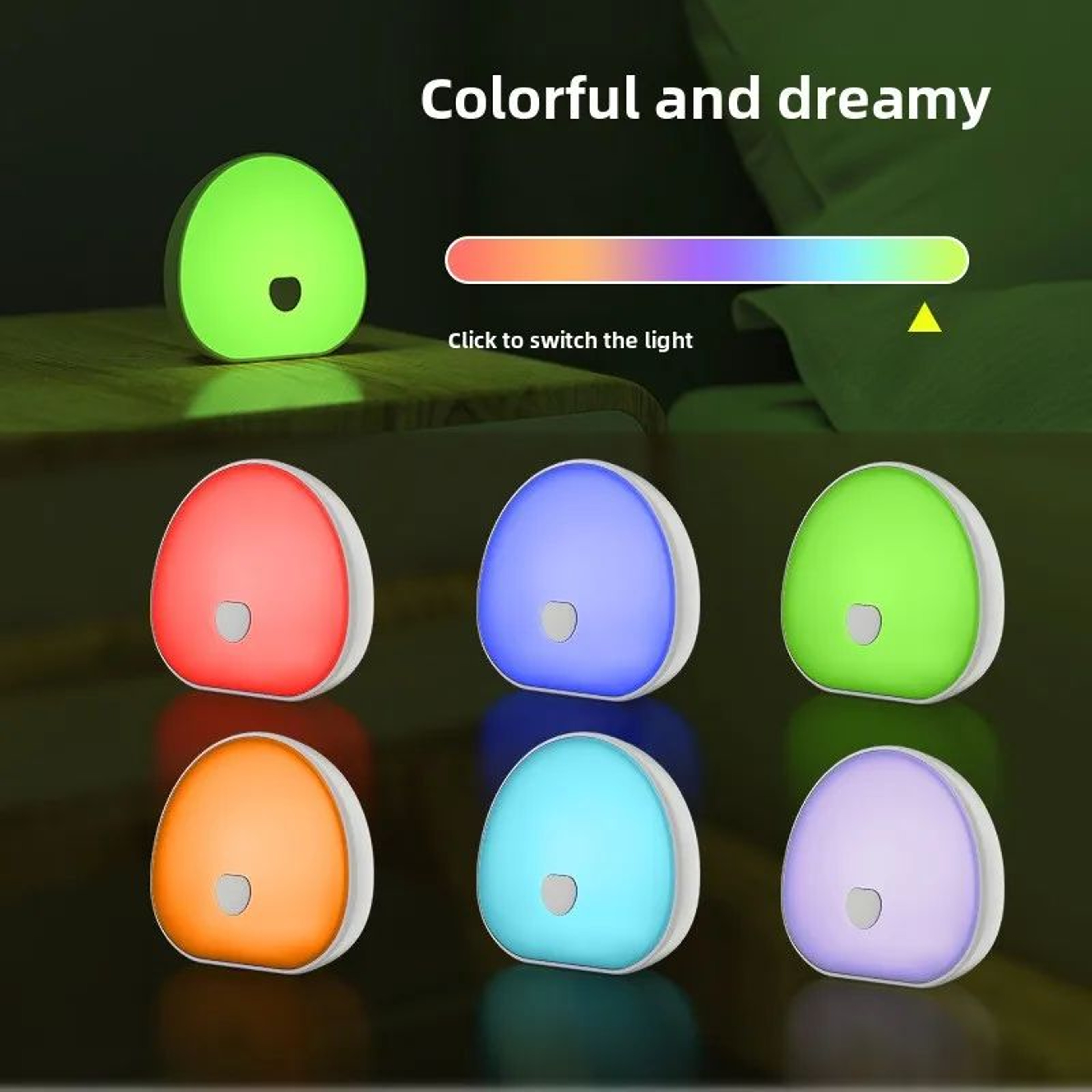 Rechargeable White Noise Machine With RGB Touch Night Light  Sleep Sound  Baby Sleep Aid Lamp 1