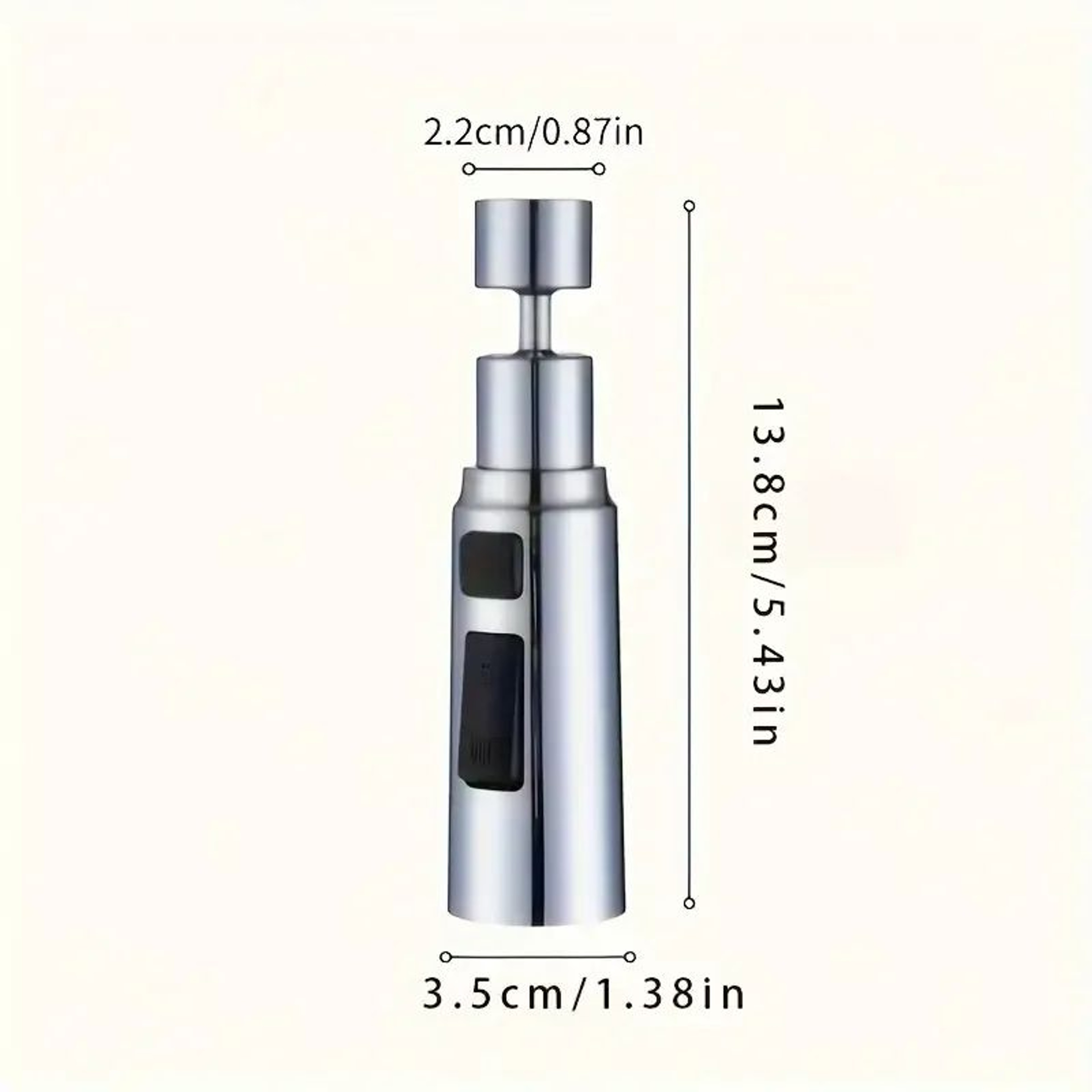 3Mode Swivel Faucet Extender With AntiSplash Filter  Universal Kitchen Faucet Aerator 5