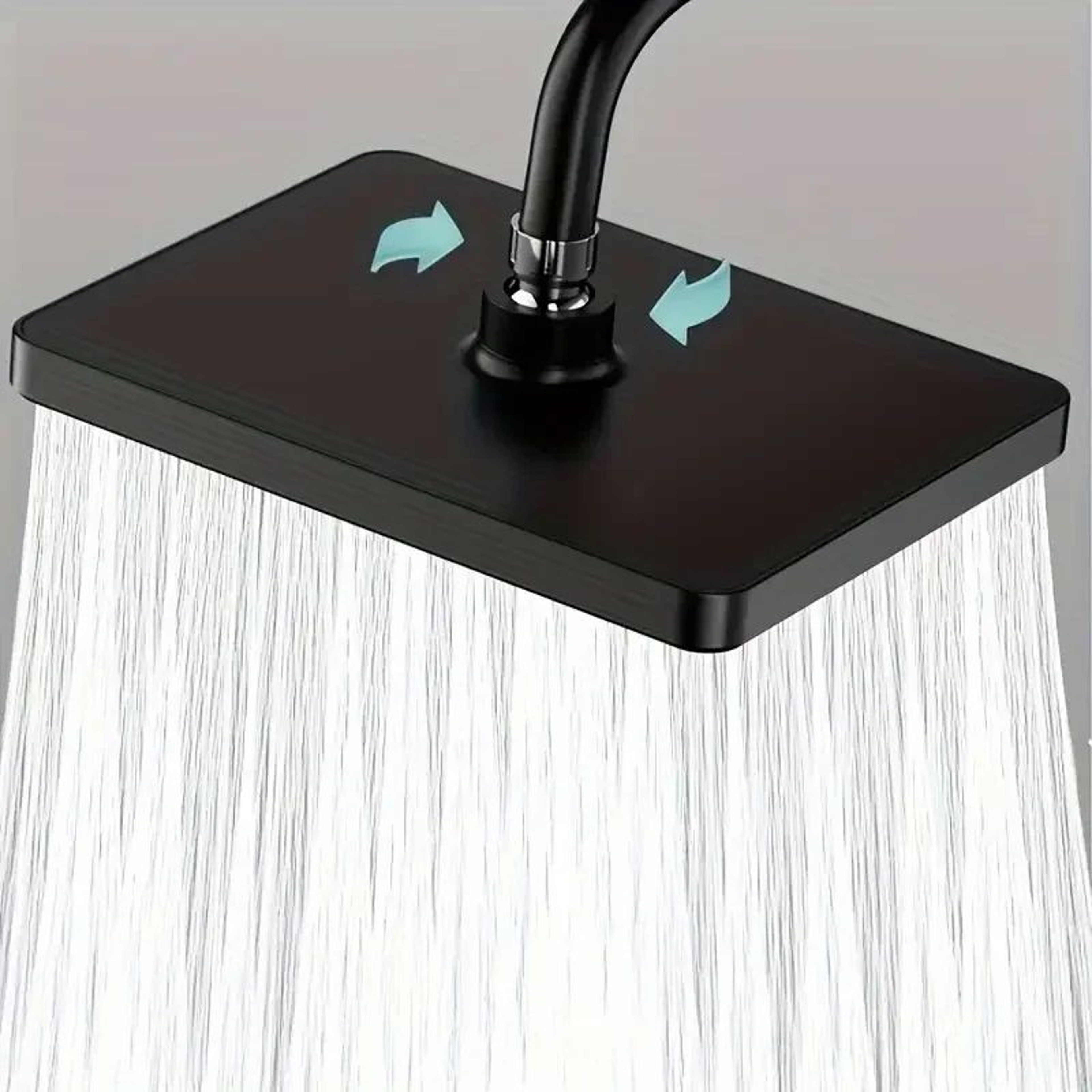 10Inch Rainfall High Pressure Shower Head  Universal AntiClog Overhead Spa Spray 2
