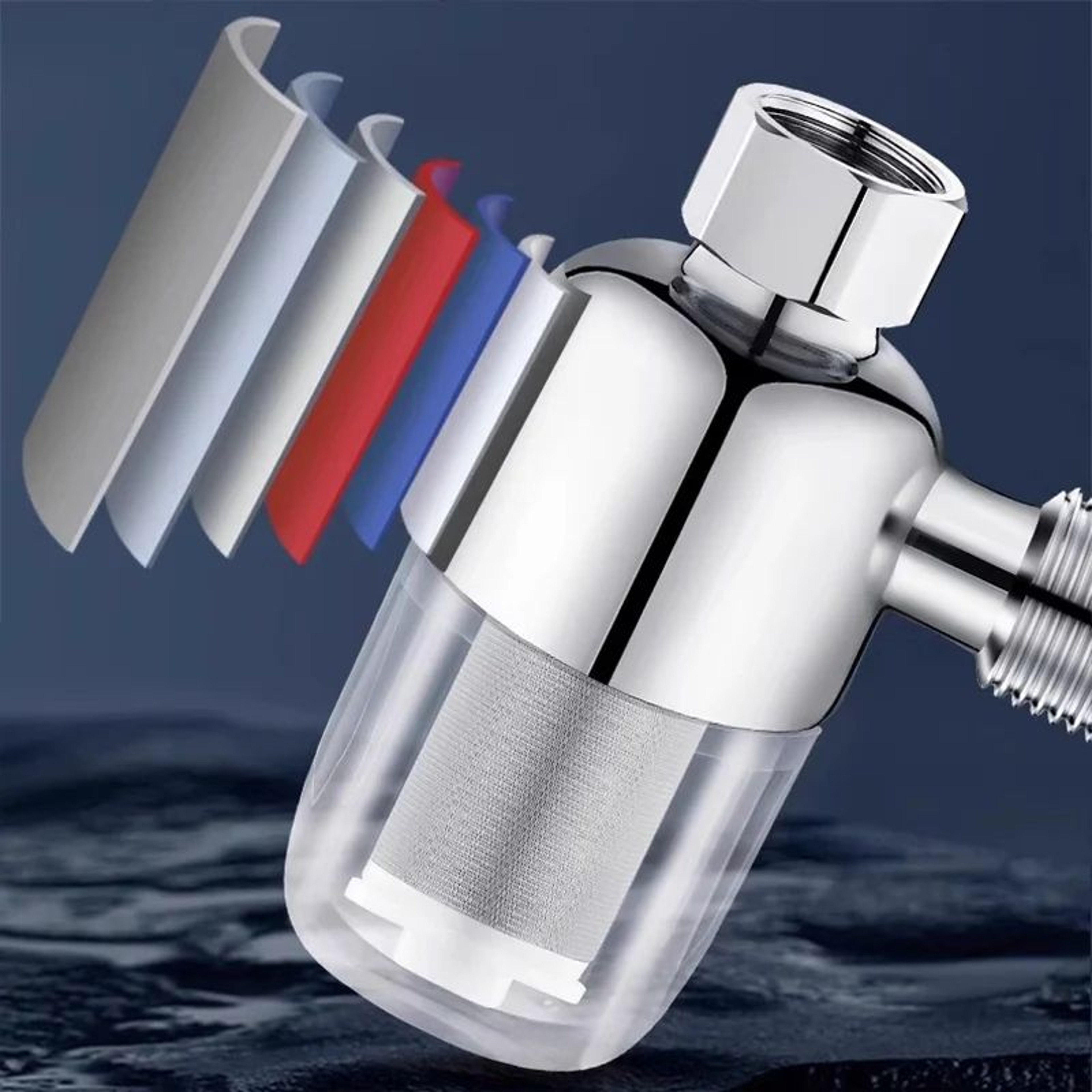 WarmGuard Water Heater PreFilter  AntiScaling Sediment Filter With Stainless Steel Mesh For 12 Inle 1